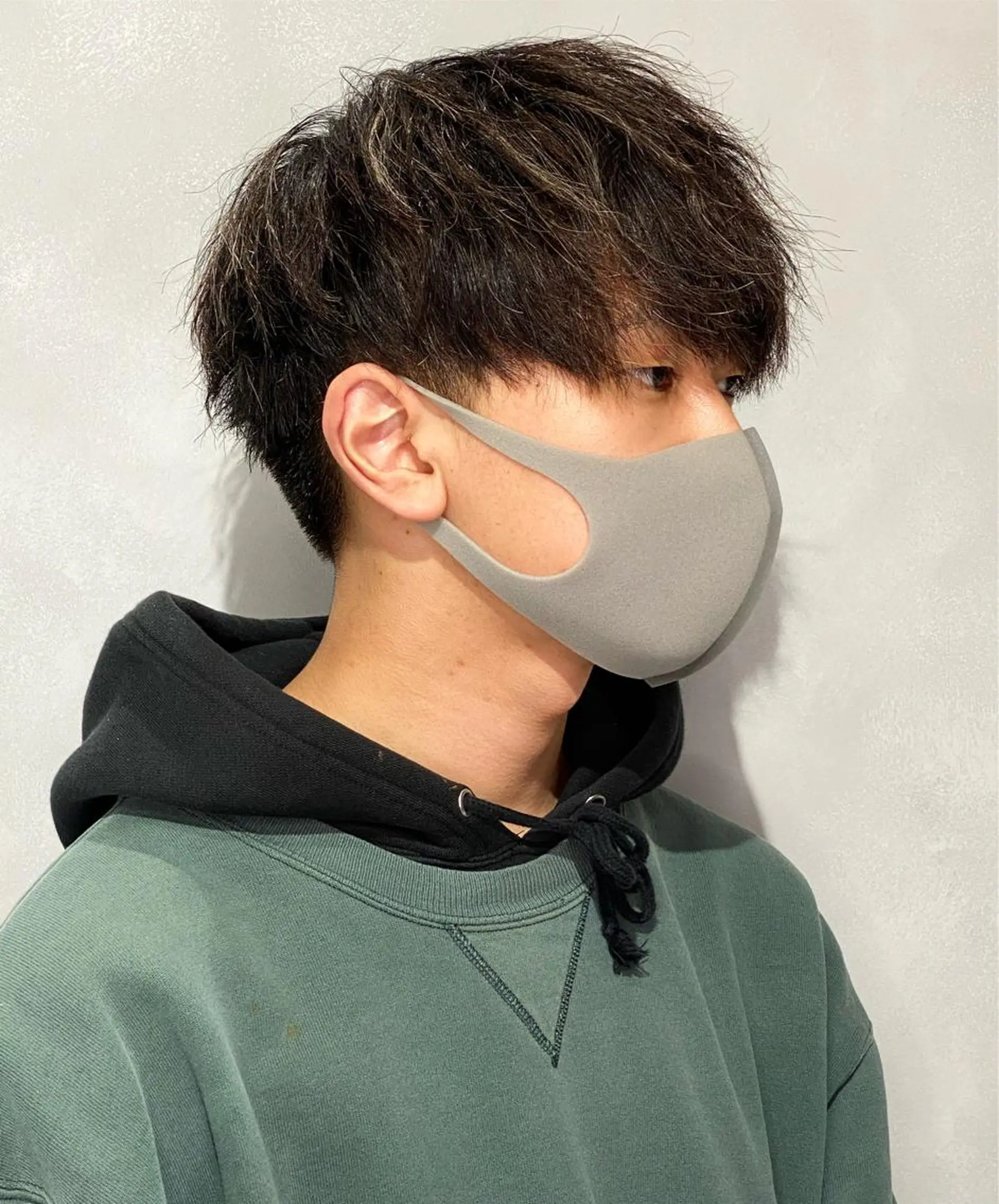 ショート カラー メンズ 髪質改善/縮毛矯正 レイヤー/松川匠のヘアスタイル