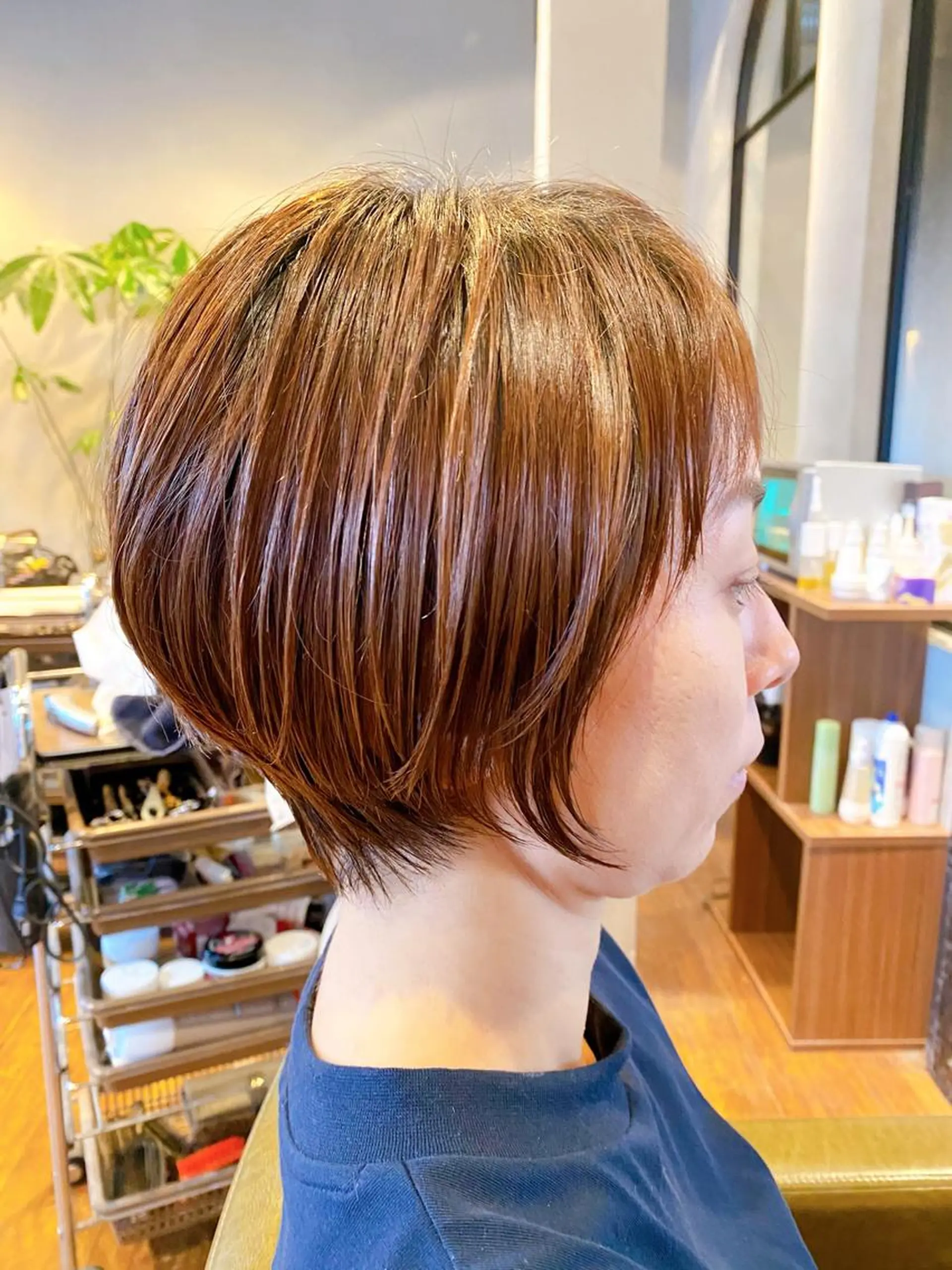 ショート カット ヘアカラー FELIZA所属・似合わせの達人🔥 石川就平のヘアスタイル