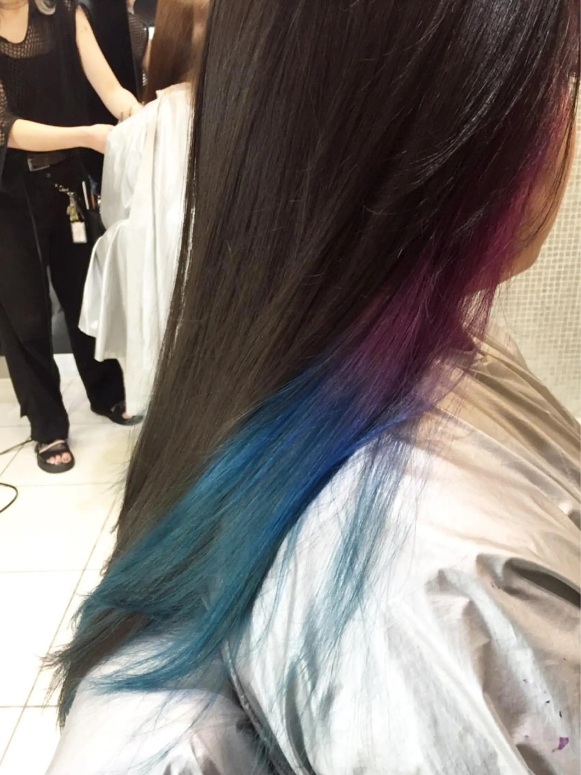 ロング カラー natsu fujinoのヘアスタイル