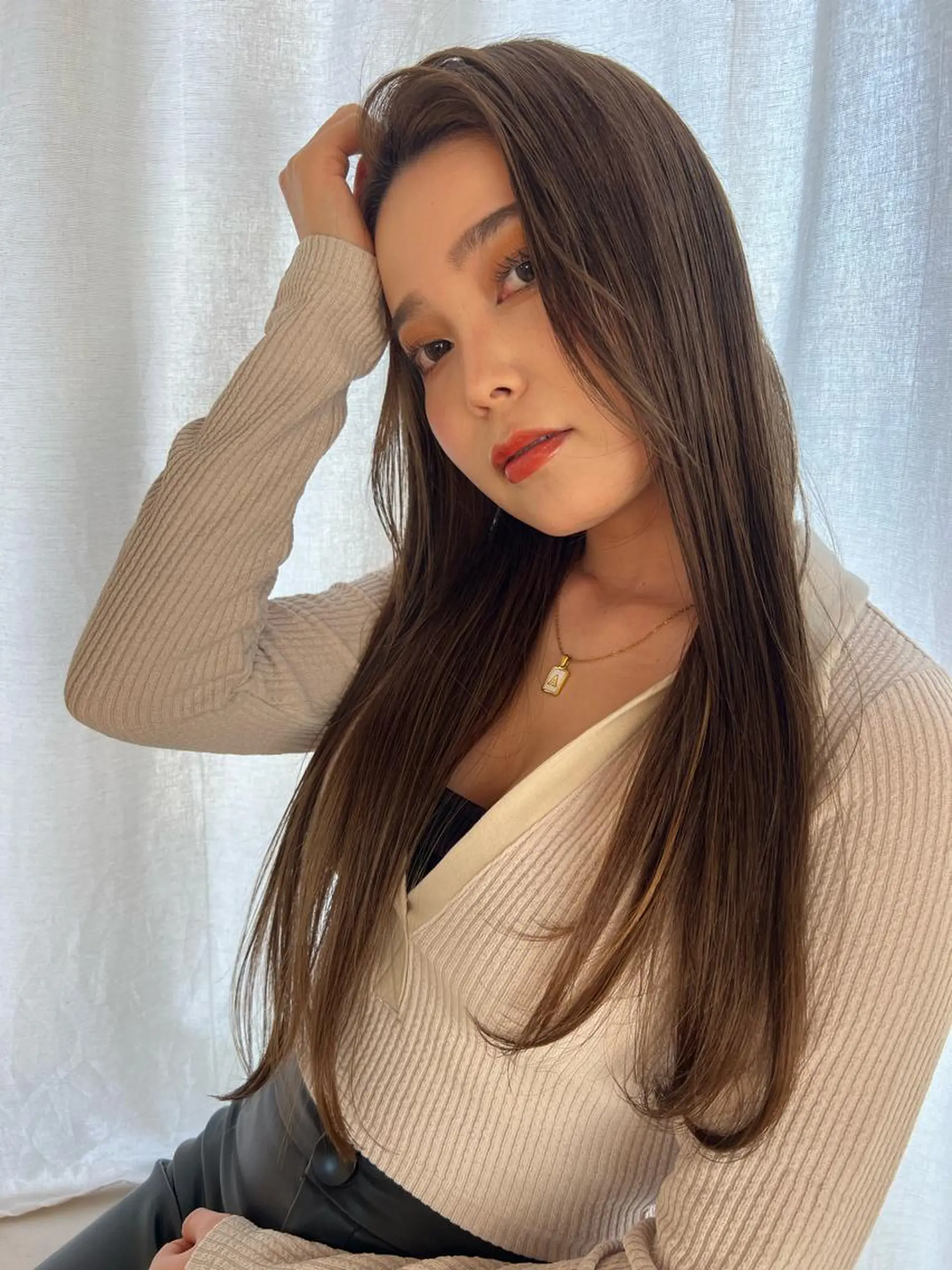 ロング ココルアナ 豊中美容室のヘアスタイル