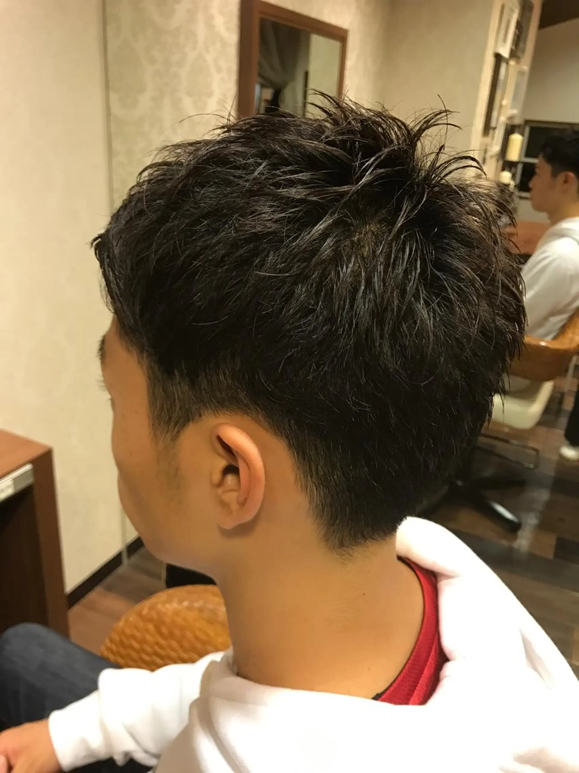 メンズ 刈り上げ ひろせ かなのヘアスタイル