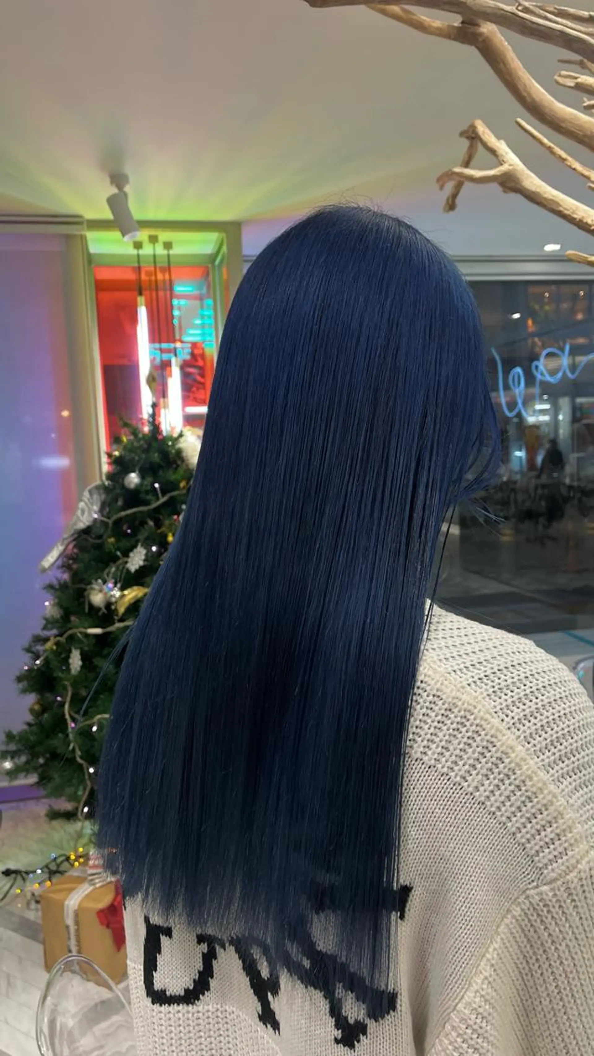 ロング カラー マツエク・マツパ ブリーチ ダブルカラー ヘアカラー mai🤍縮毛酸性ス トレート/アイリストのヘアスタイル