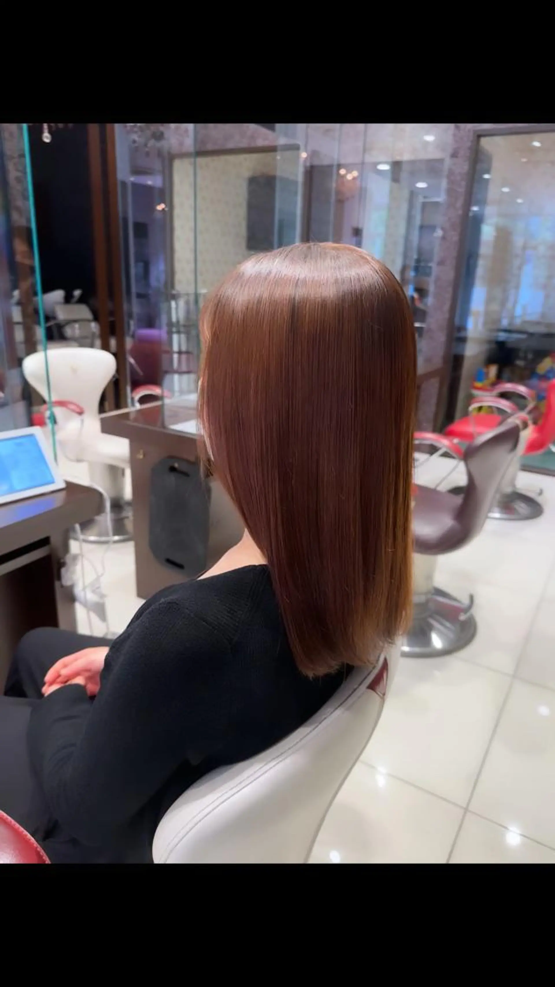 ミディアム 益野 凌のヘアスタイル