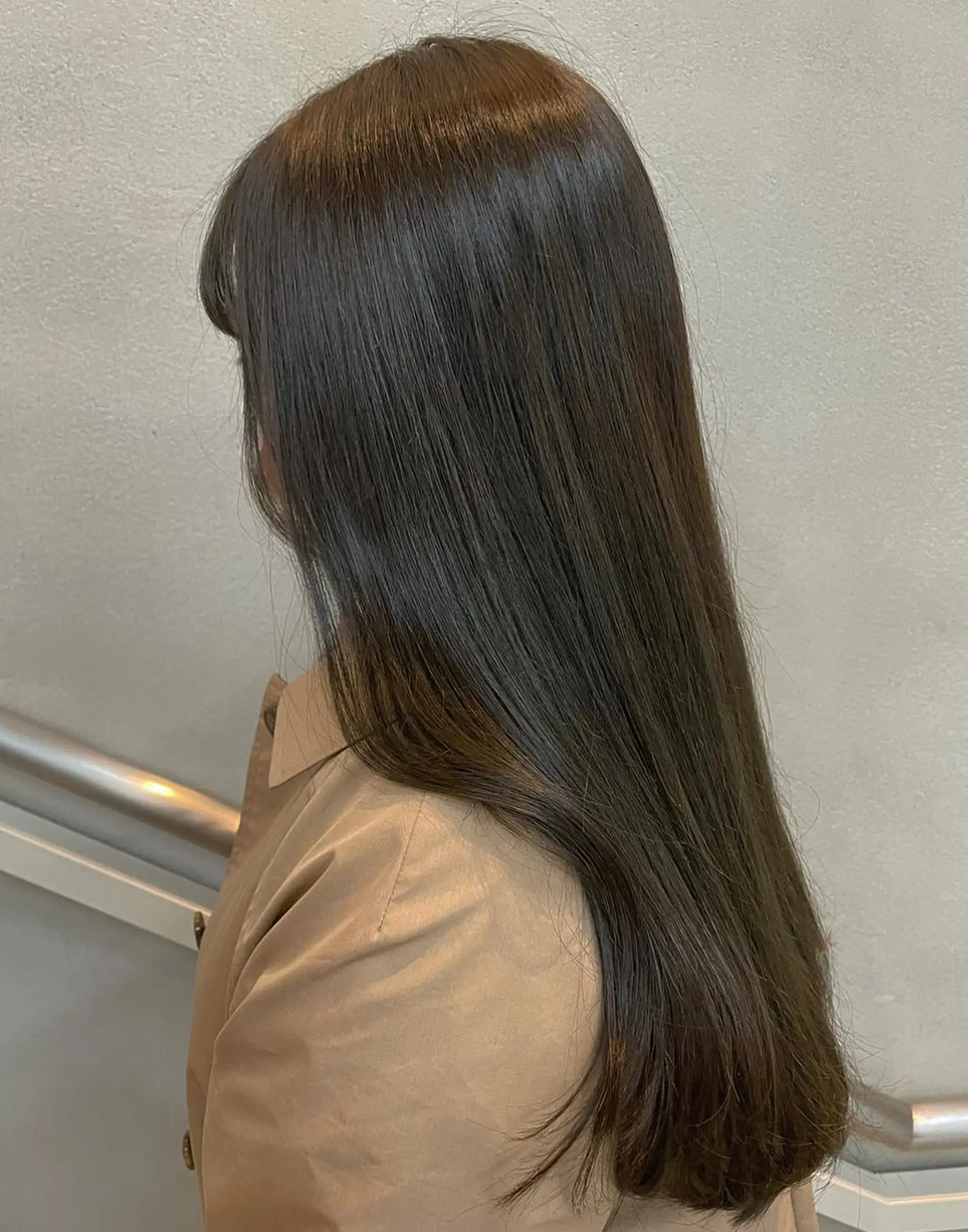 ロング カラー ベージュカラー オリーブベージュ 沖縄/ヘアアレンジ /ナカノのヘアスタイル