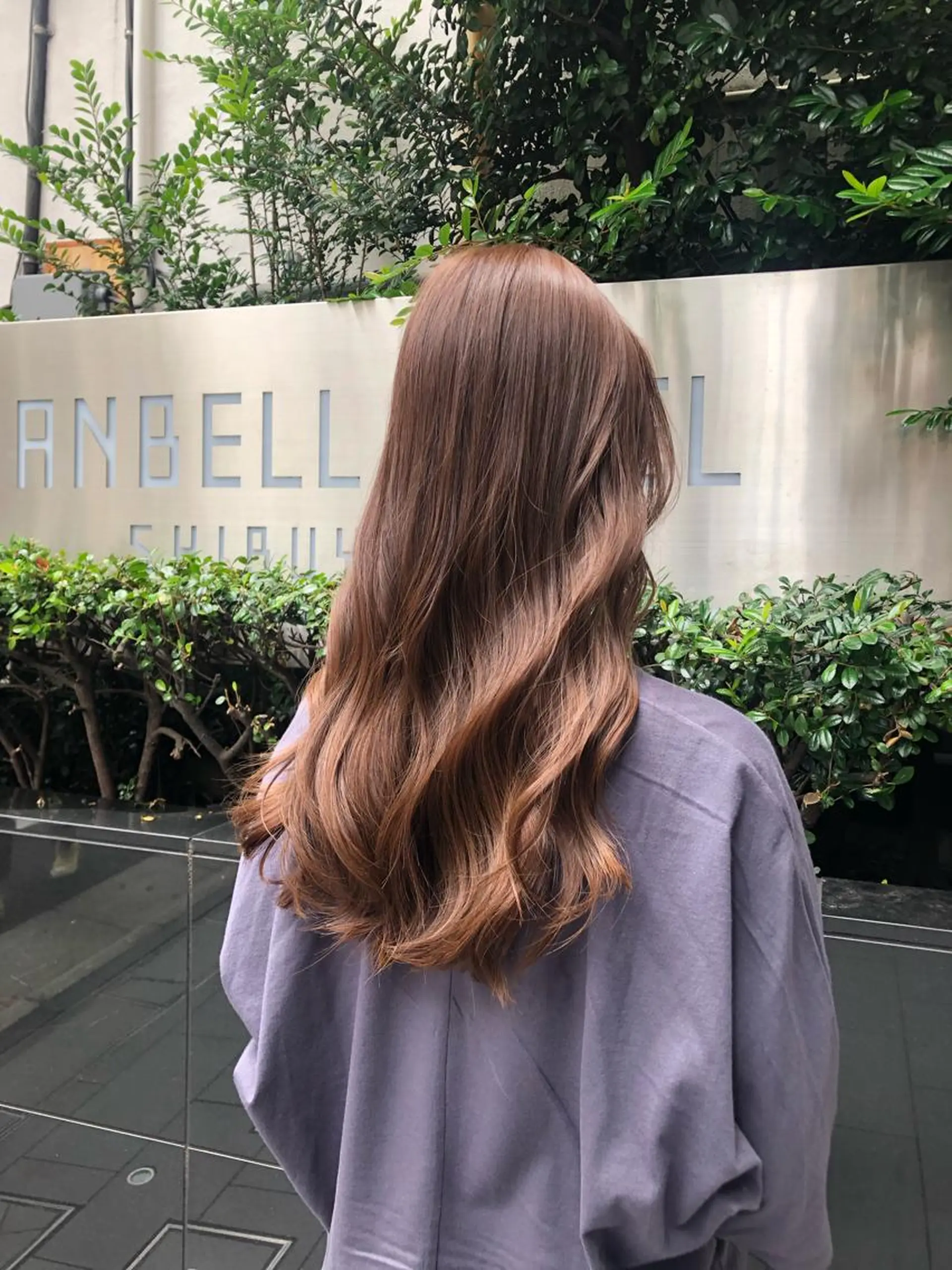 ロング カラー ベージュカラー カット ヘアカラー トリートメント ボブ/縮毛矯正/ レイヤー/塚田のヘアスタイル