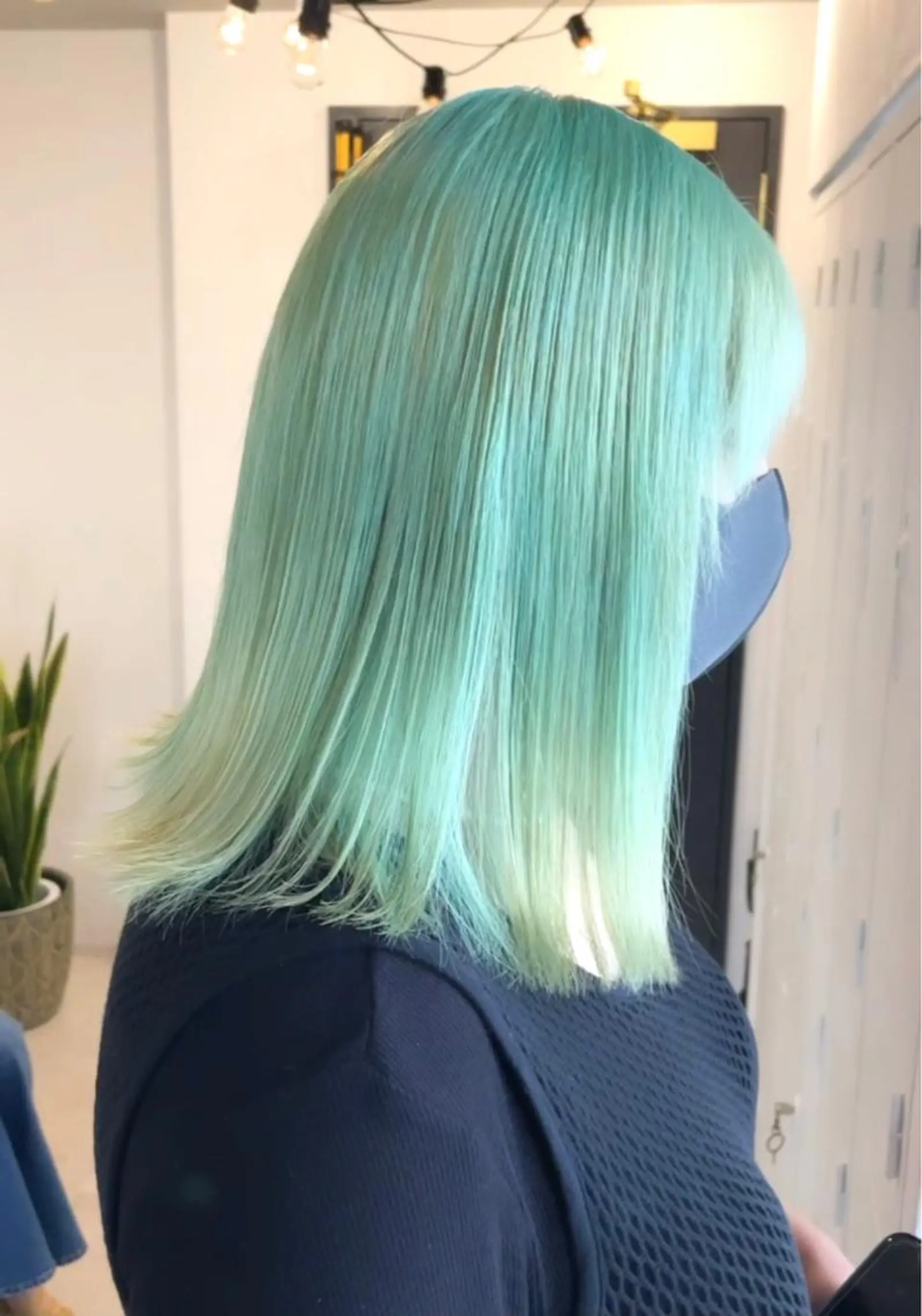 ミディアム カラー ハイトーンカラー ヘアカラー 難波/心斎橋/ボブ/ 髪質改善/ハイトーンのヘアスタイル