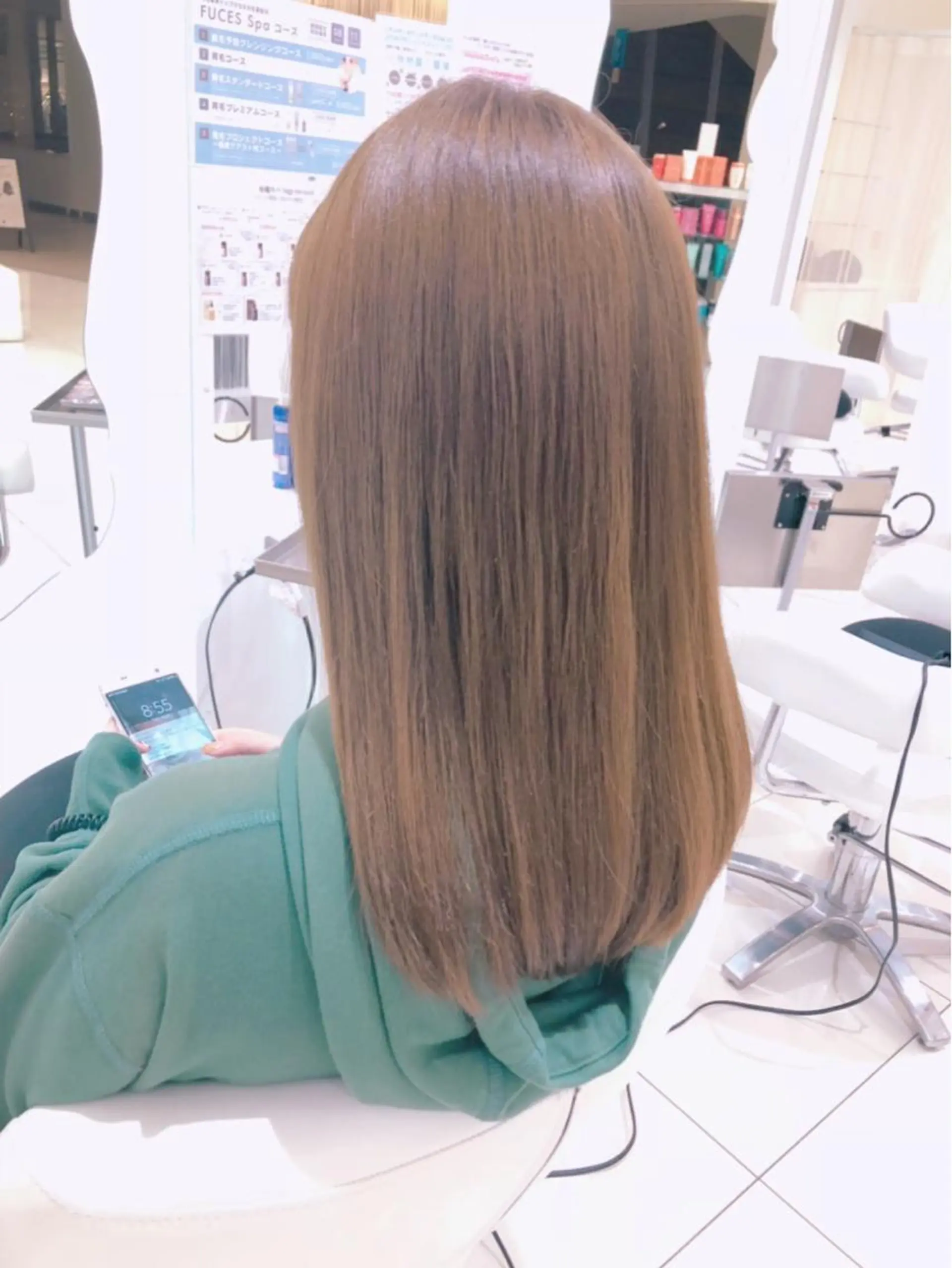 ロング カット トリートメント セレスト心斎橋所属・上田 篤史のヘアスタイル