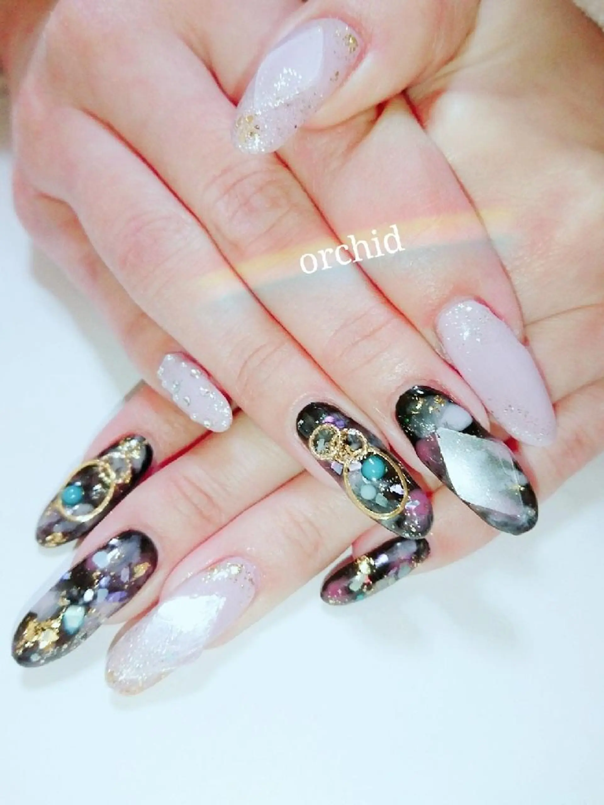 ネイル orchid ♡オーキッドのネイルデザイン