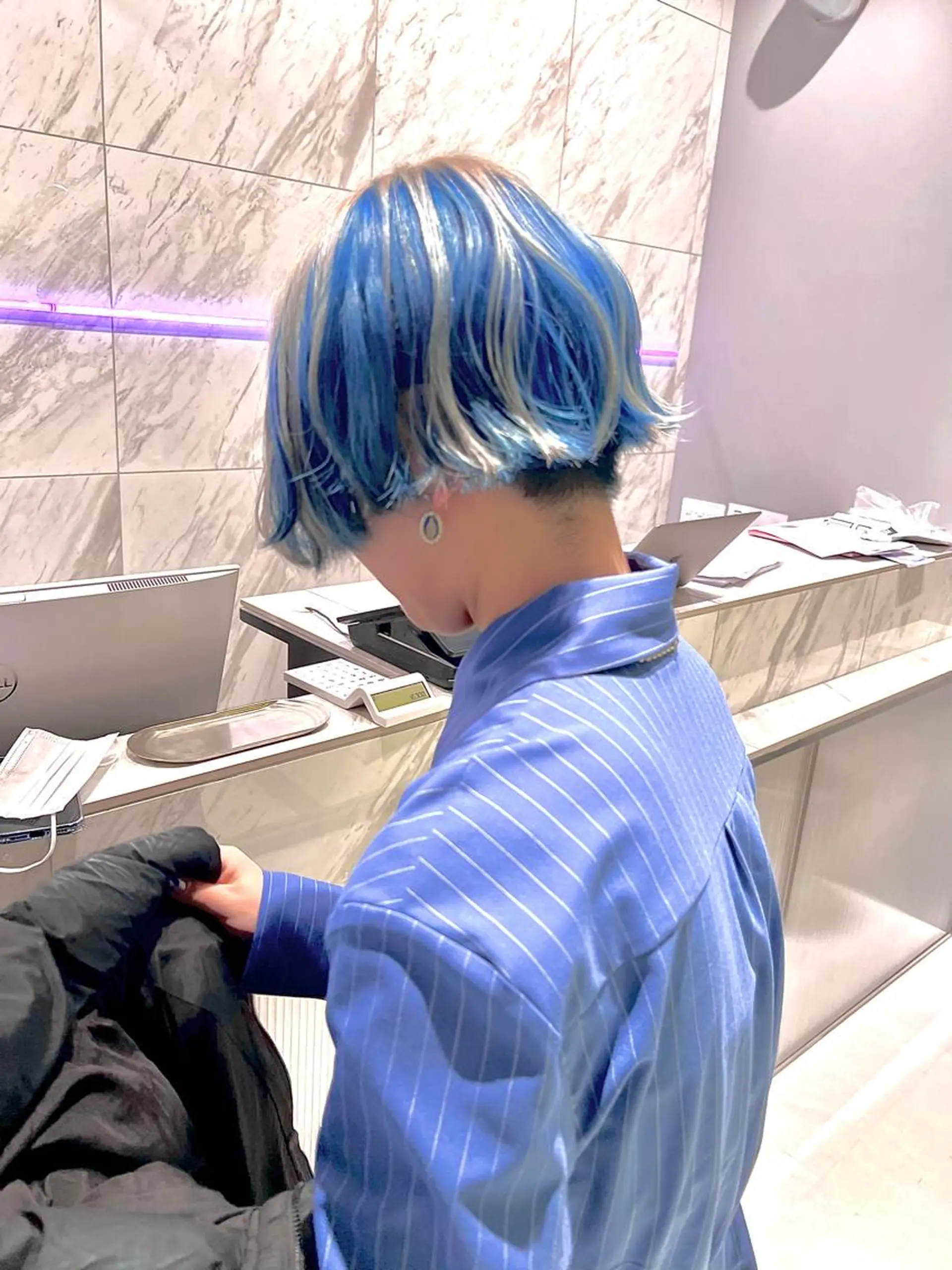 ミディアム カラー カット ヘアカラー トリートメント ヘッドスパ 最高級髪質改善🥇 小玉美菜のヘアスタイル