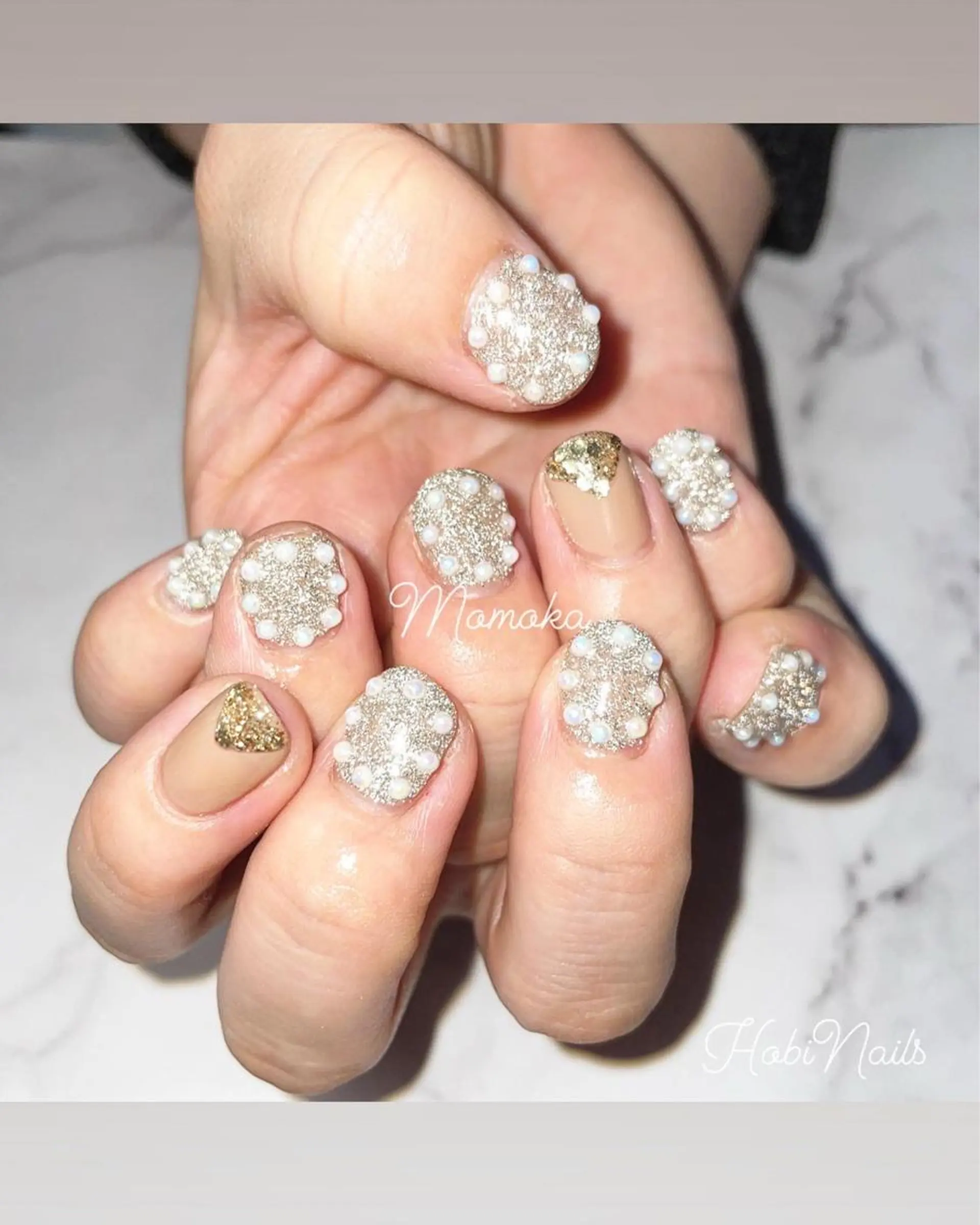 ネイル フラッシュネイル momoka_nails所属・Momo nailsalonのネイルデザイン