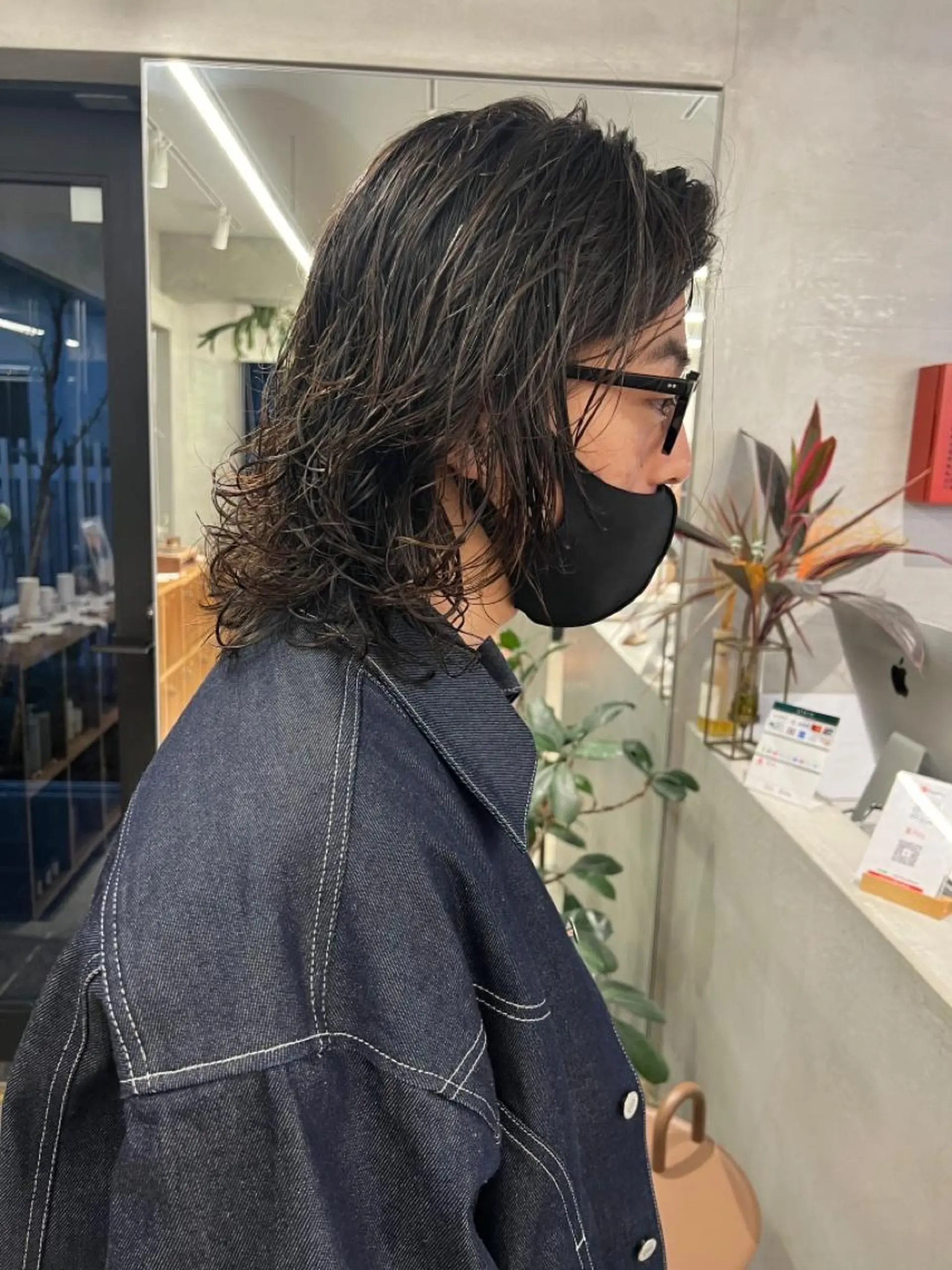 パーマ メンズ メンズパーマ ケアブリーチ/ ハイトーン/牧野のヘアスタイル