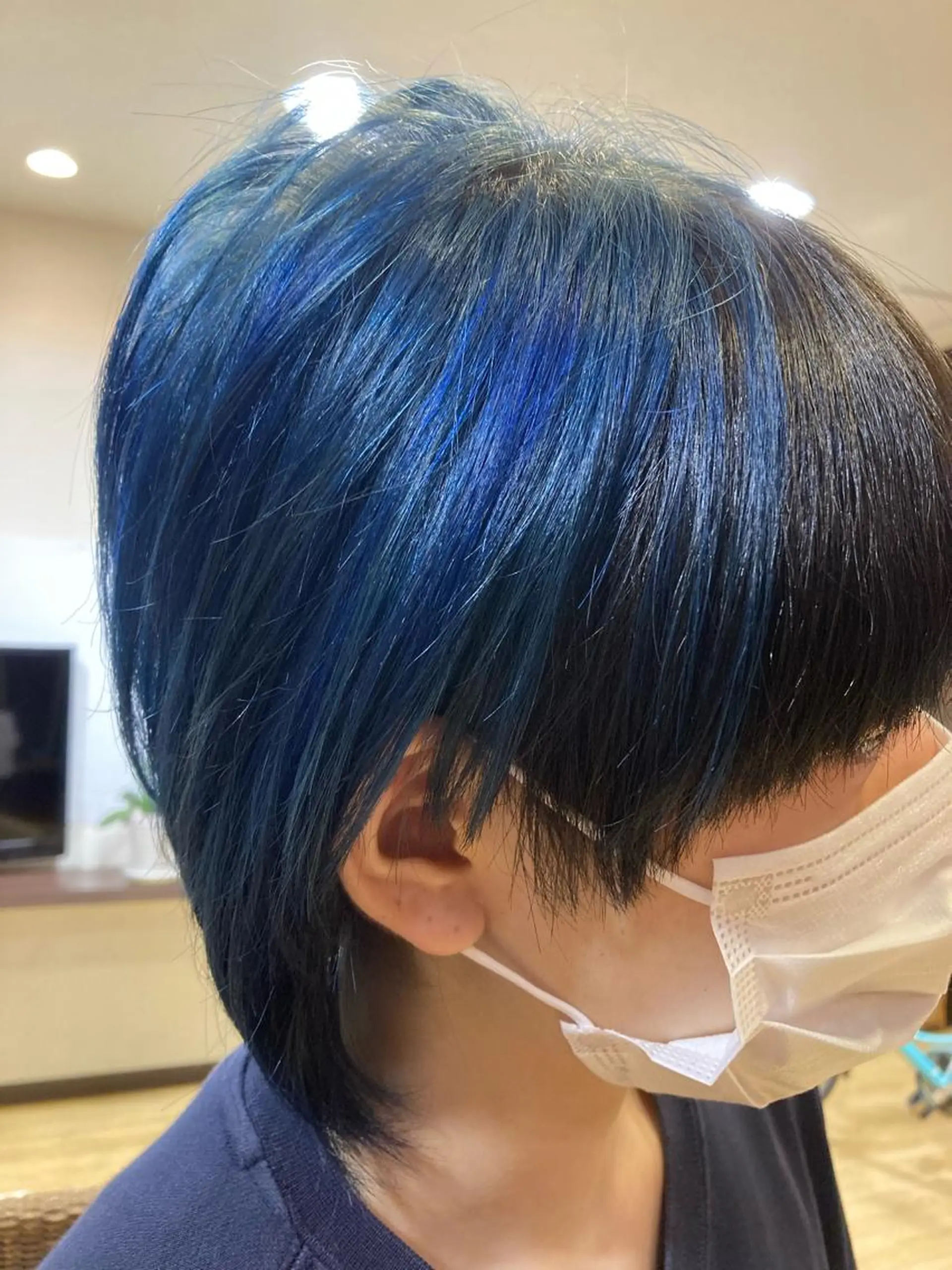 ショート カラー ダブルカラー ヘアカラー ルミ エールのヘアスタイル