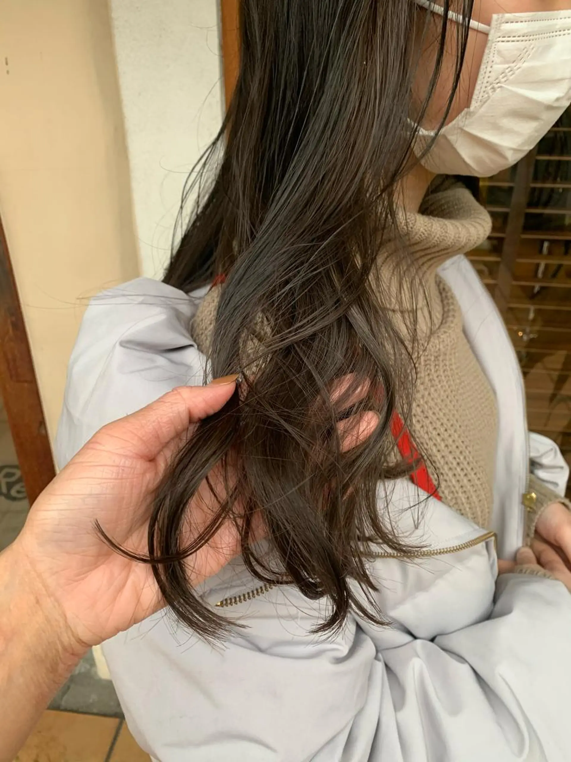 ロング カラー ヘアアレンジ カット ヘアカラー トリートメント 中津/柔らかカラー/ ナガオ　イズミのヘアスタイル