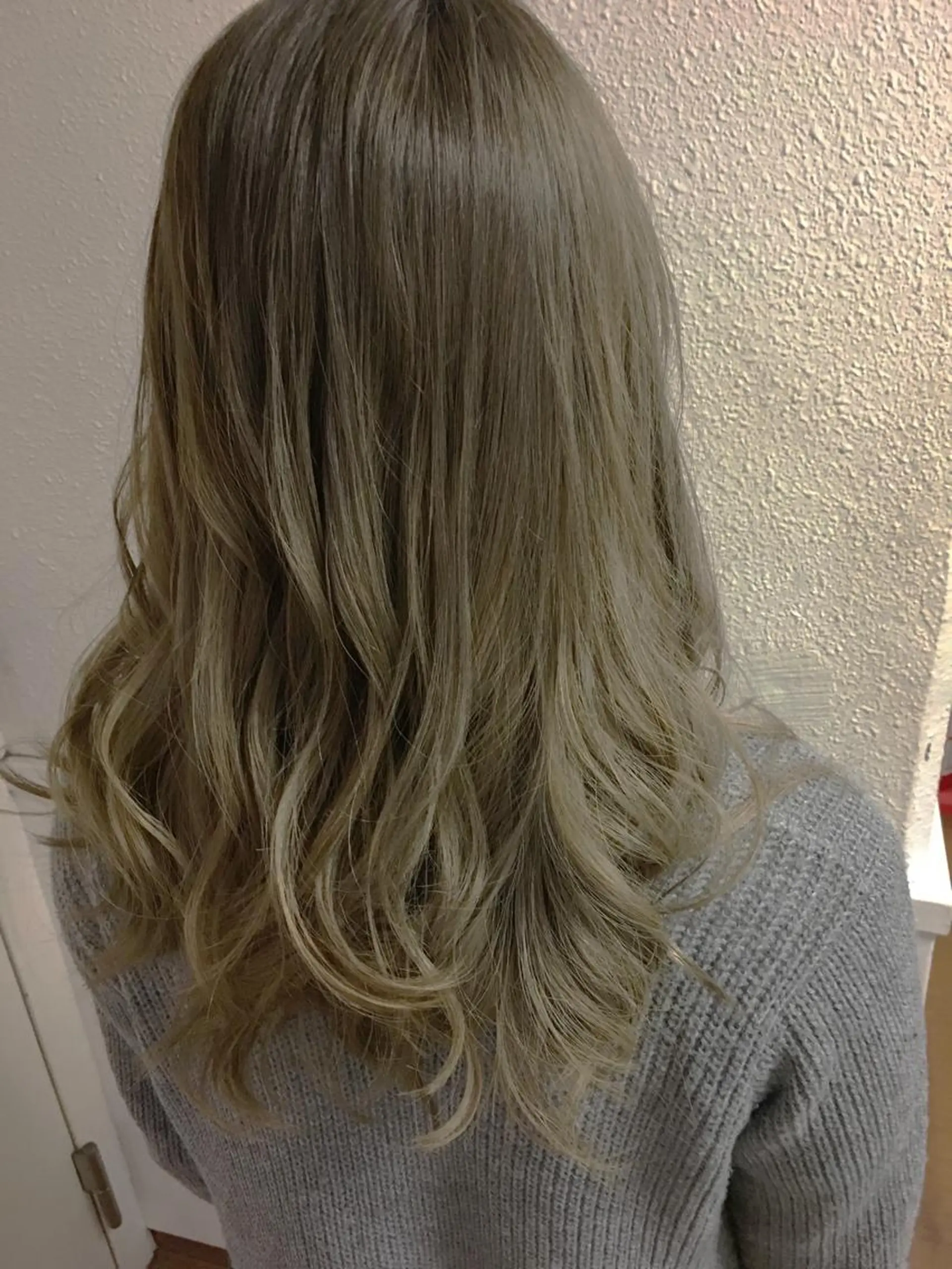 セミロング カラー 透明感カラー グレージュ 髪質改善/美髪矯 正ヤマモトハルキのヘアスタイル