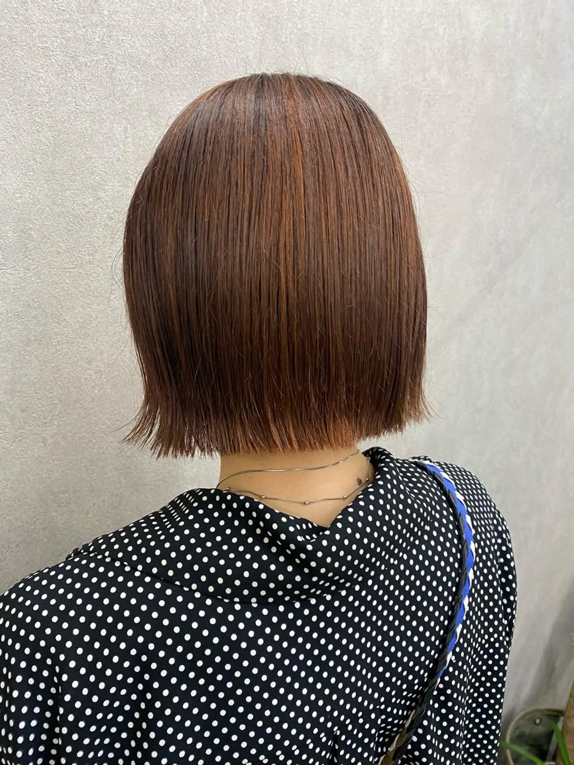 ショート カラー オレンジ ボブ カット ヘアカラー トリートメント tetote天王寺店所属・SHOTA 大人ショートのヘアスタイル