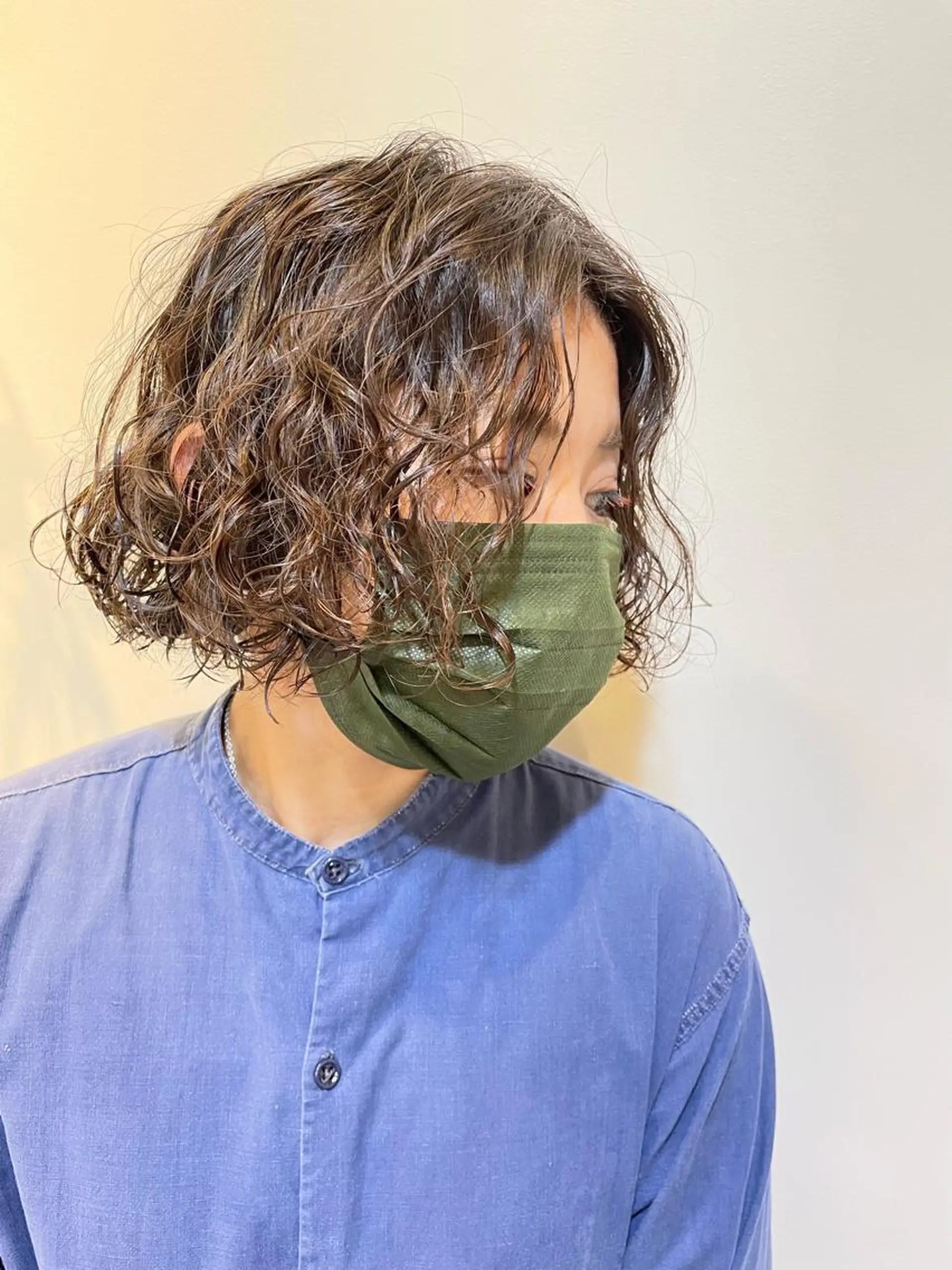 ショート パーマ カット パーマ トリートメント レイヤー／似合わせ TAKUYAのヘアスタイル