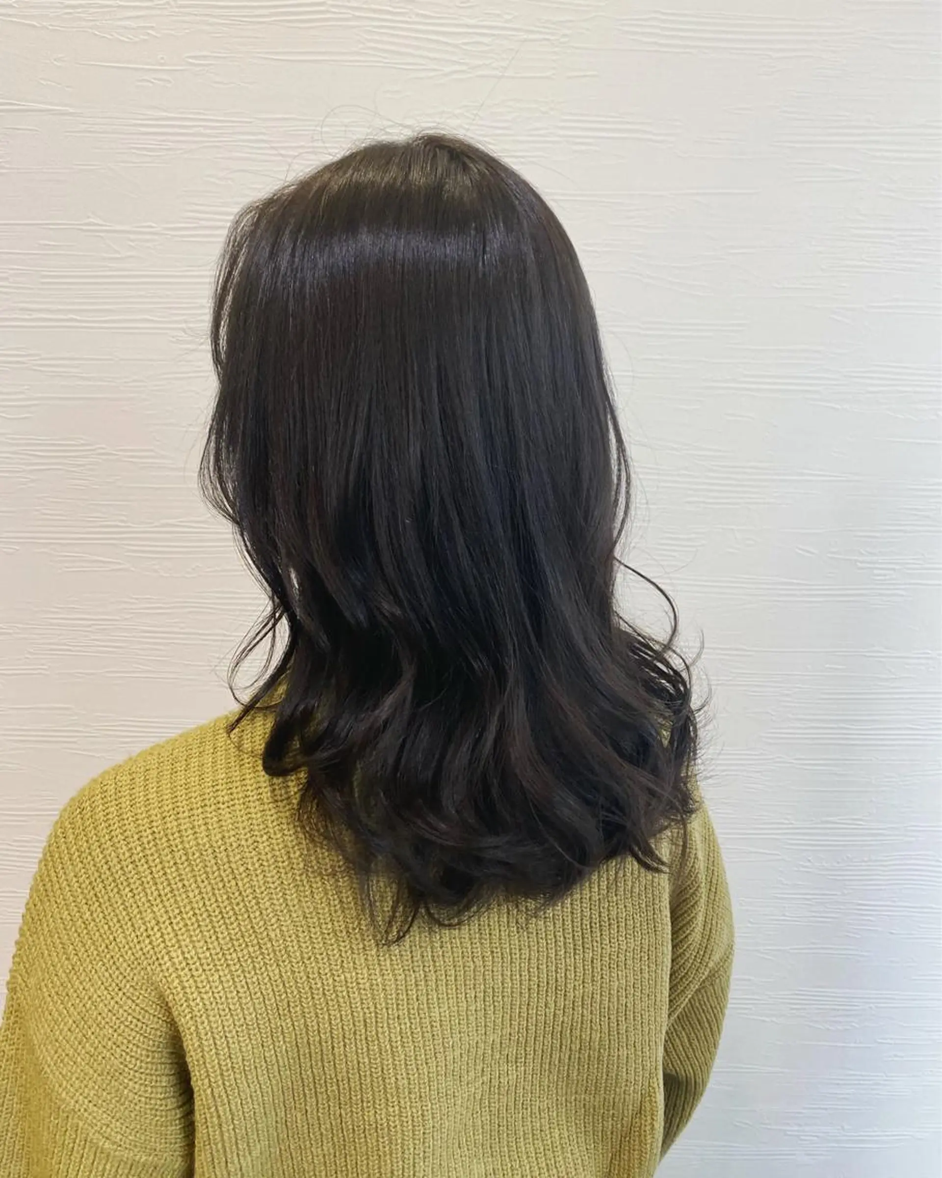 セミロング カラー パーマ ヘアアレンジ ami by Absolute所属・🐠店長 二田直人🐠のヘアスタイル