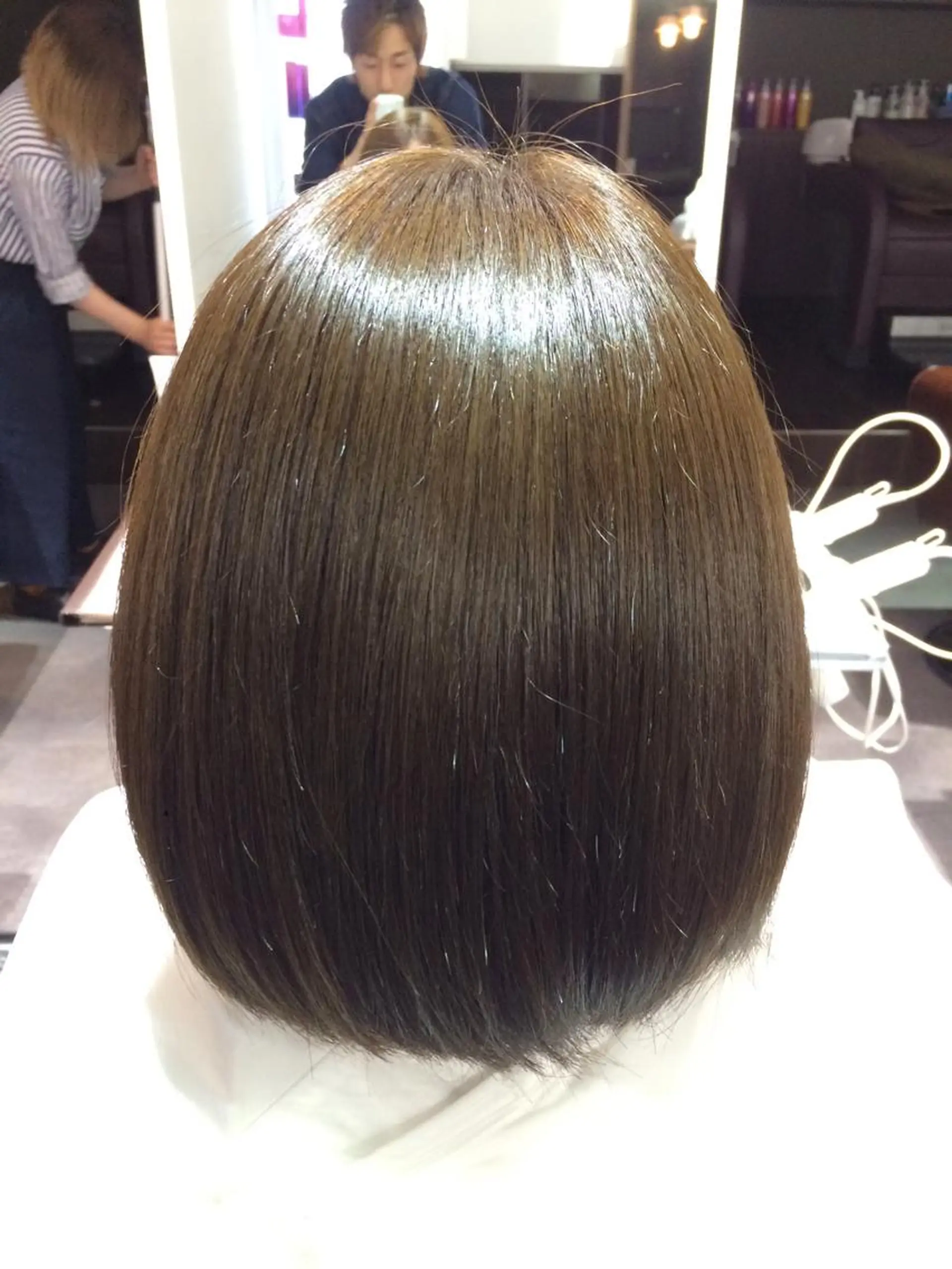 ショート ミディアム CHAINON 近鉄奈良店のヘアスタイル