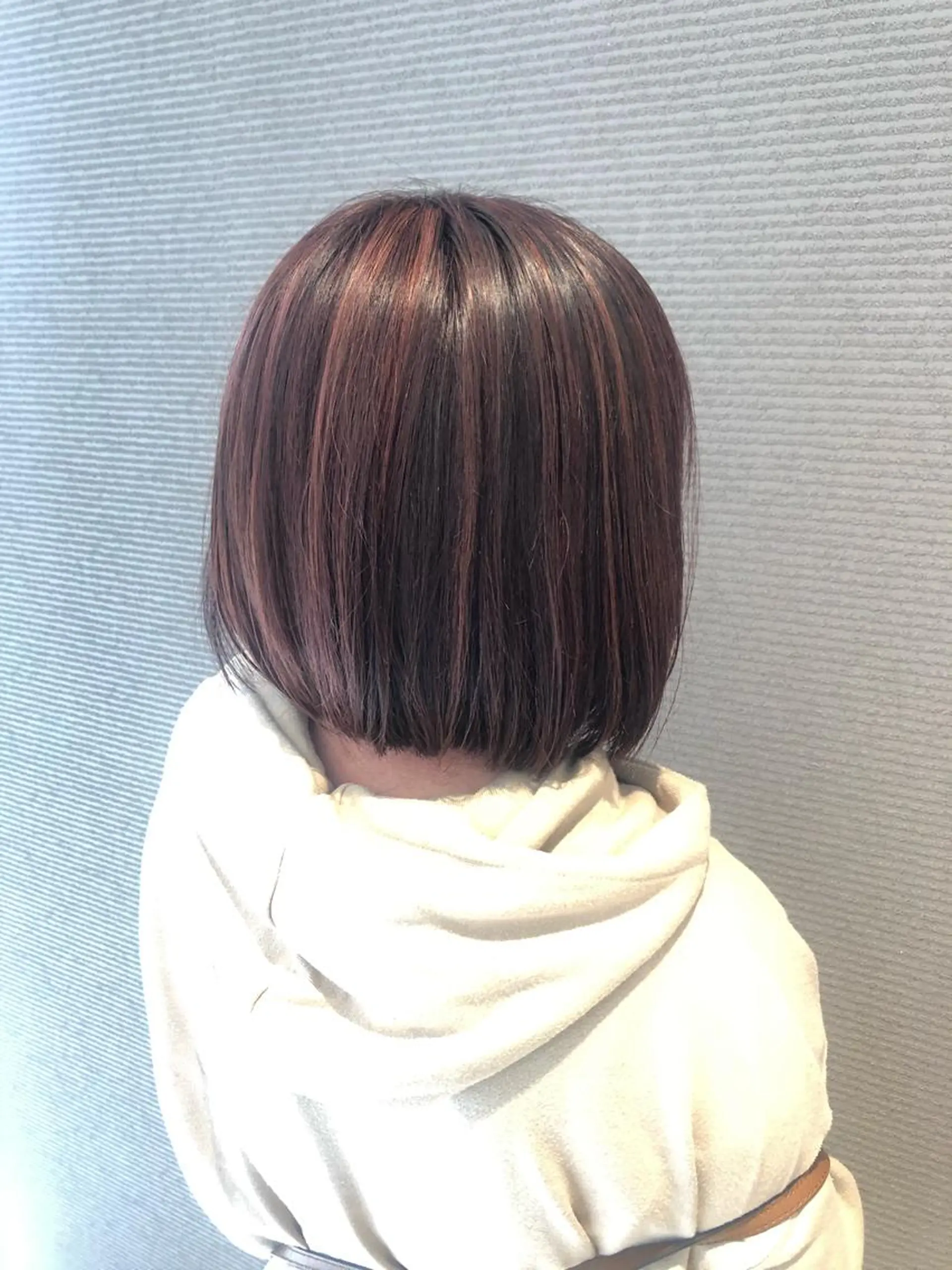 ショート カラー ハイライトカラー ハイライト ヘアカラー 井澤 和花のヘアスタイル