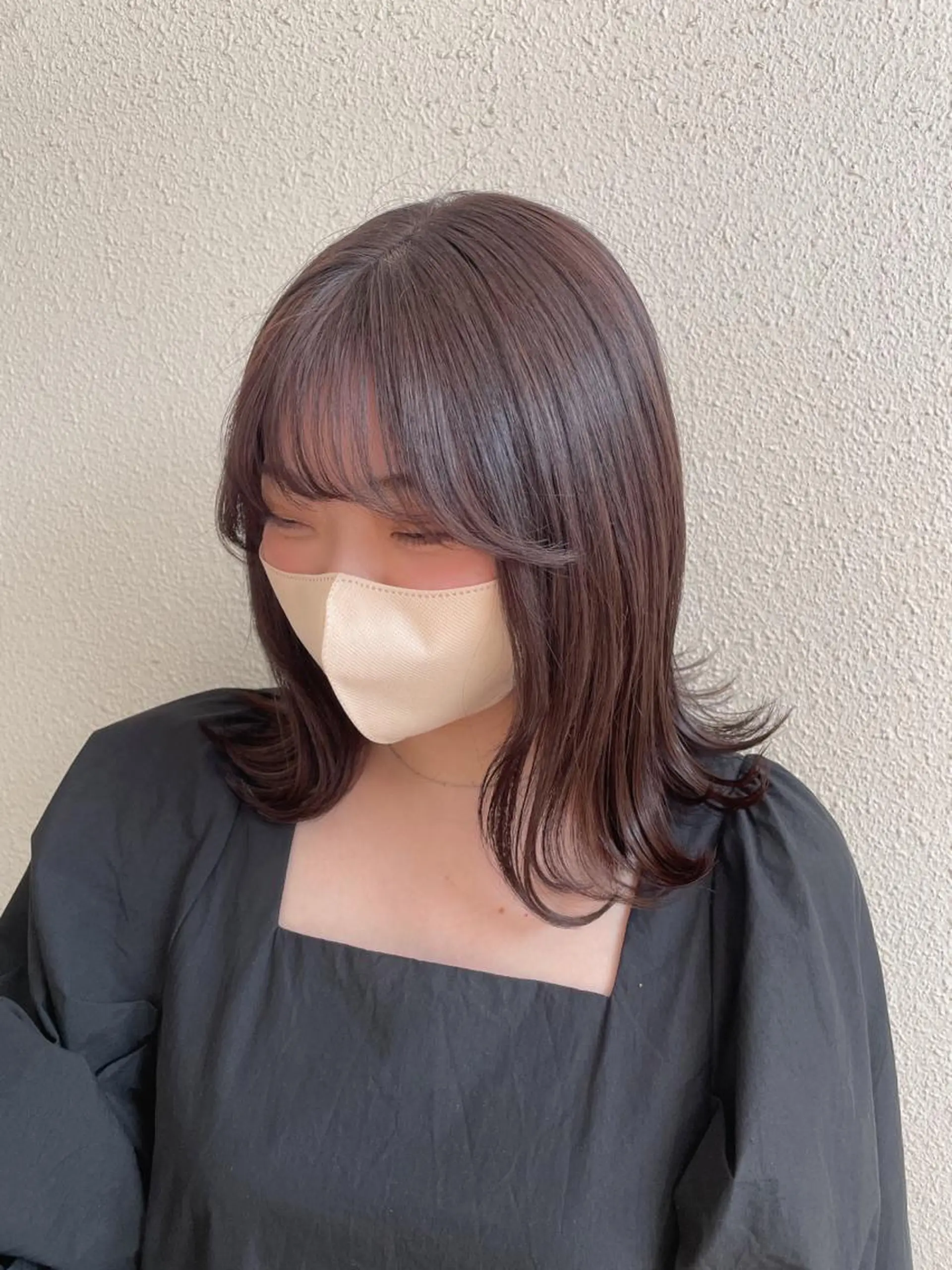 ショート カラー 梅田美容室 山崎海波のヘアスタイル