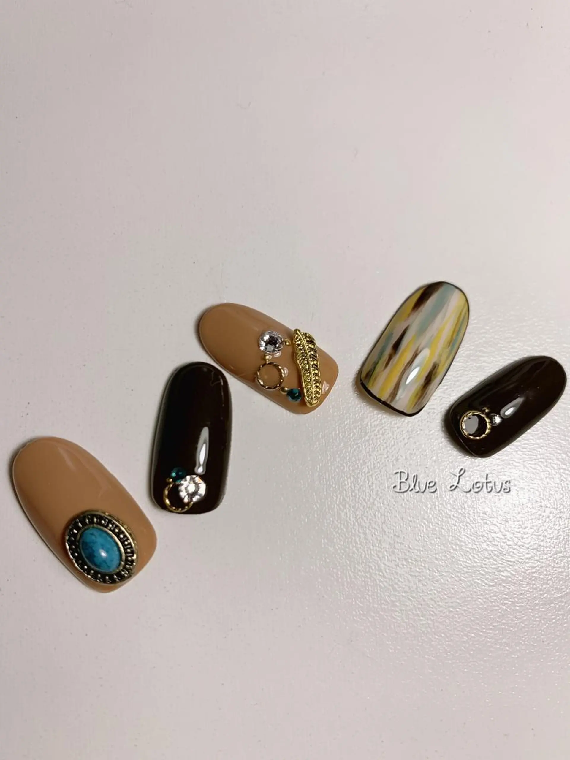 ネイル 三浦 藍のネイルデザイン