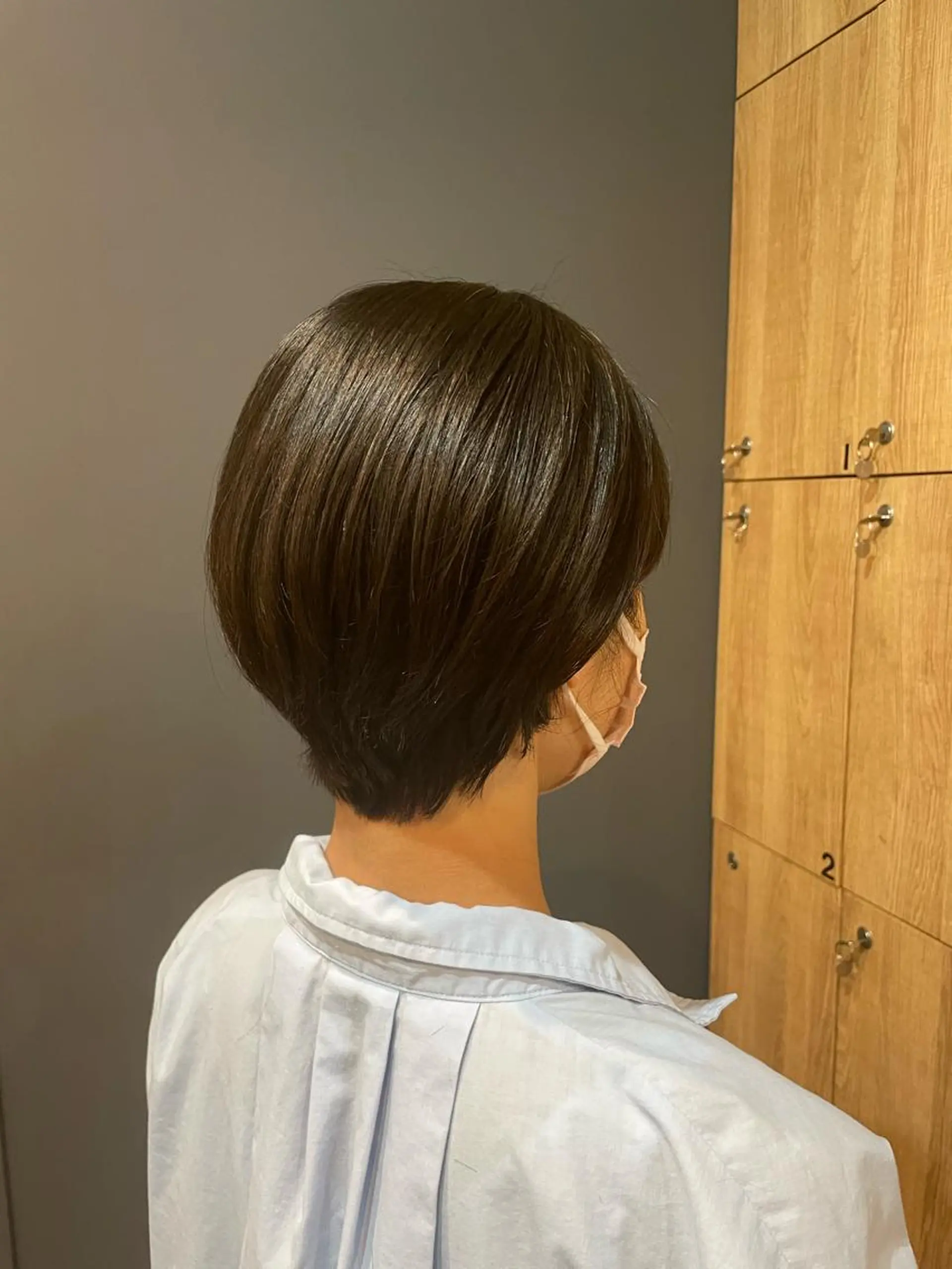 ショート ショートヘア 鎌取/透明感カラー /ボブ/顔まわりのヘアスタイル