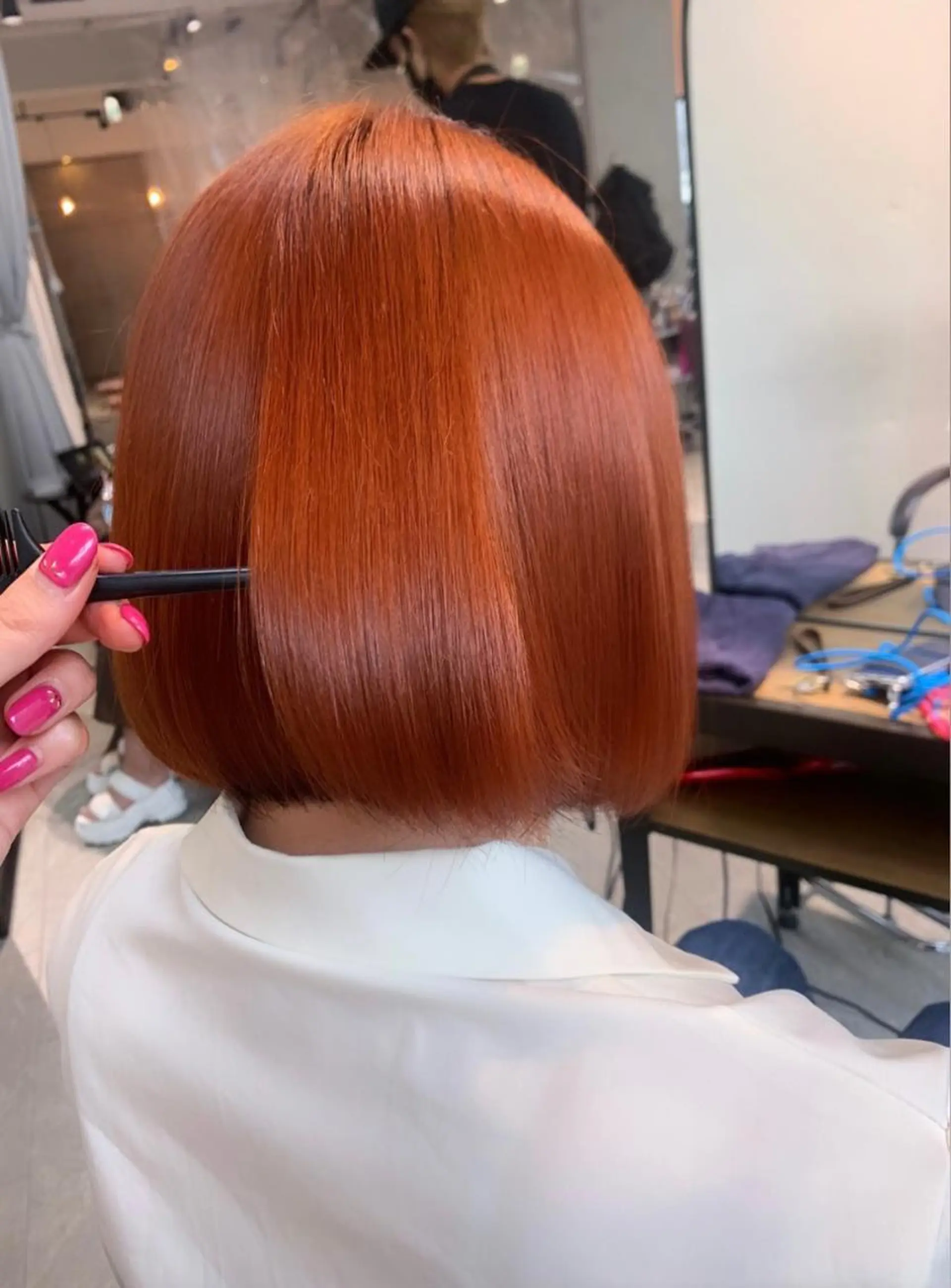 ミディアム カラー ヘアカラー トリートメント I’ve所属・💘大人可愛く💘 Natsuki❥❥❥のヘアスタイル