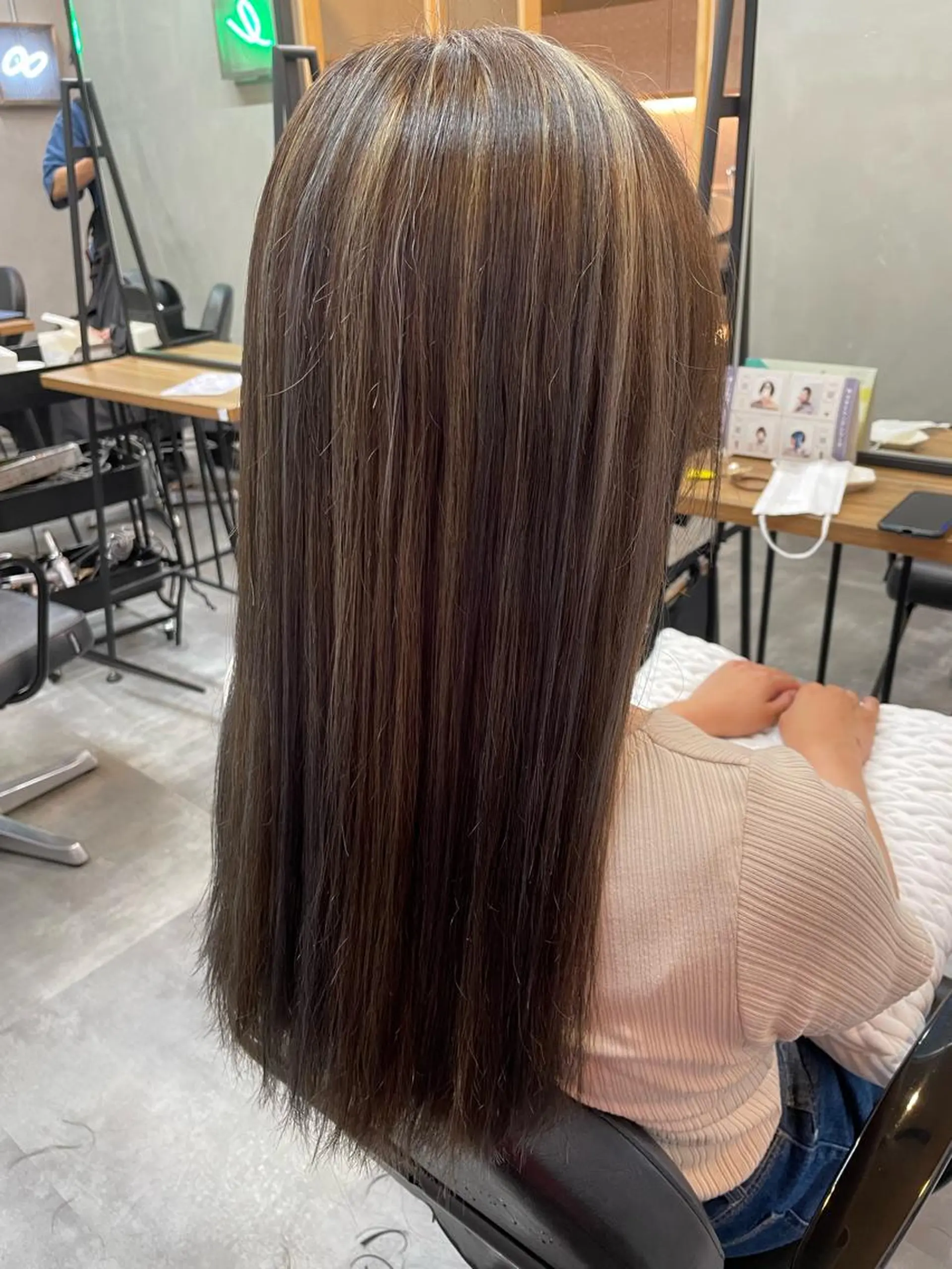 ロング ハイライト ANGELICA💎 ショウゴのヘアスタイル