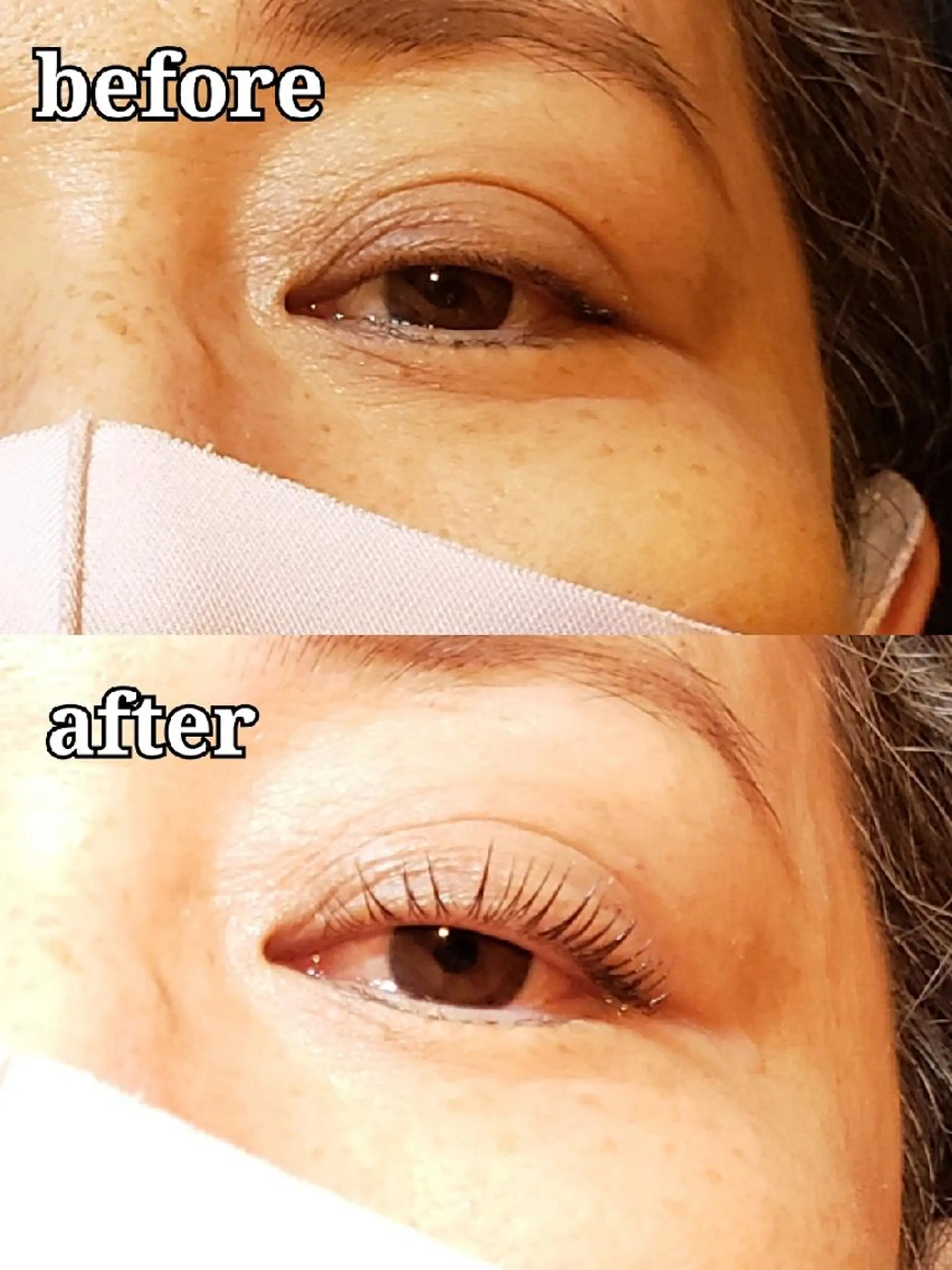 マツエク・マツパ パリジェンヌラッシュリフト トータルビューティー  バルフィット所属・冨永 小絵のマツエク・マツパデザイン