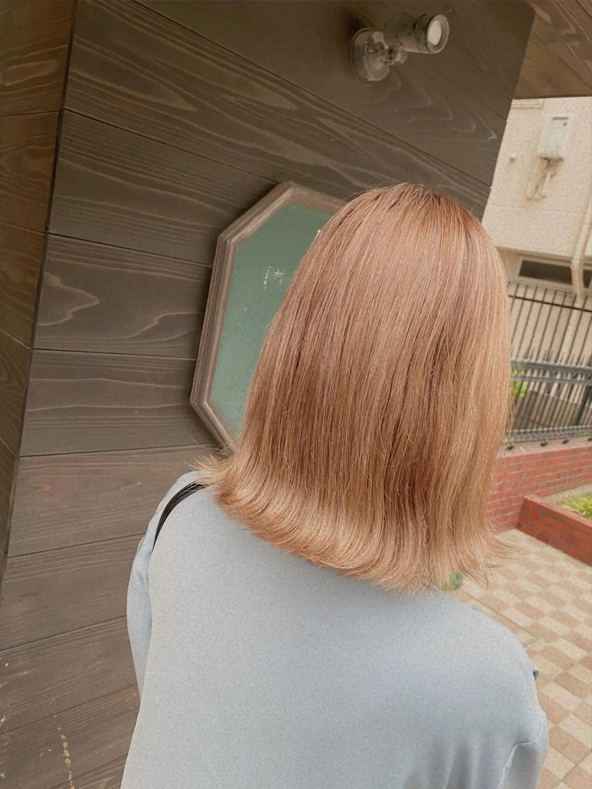 ミディアム ヘアカラー サイトウ ナツキ/髪質改善のヘアスタイル