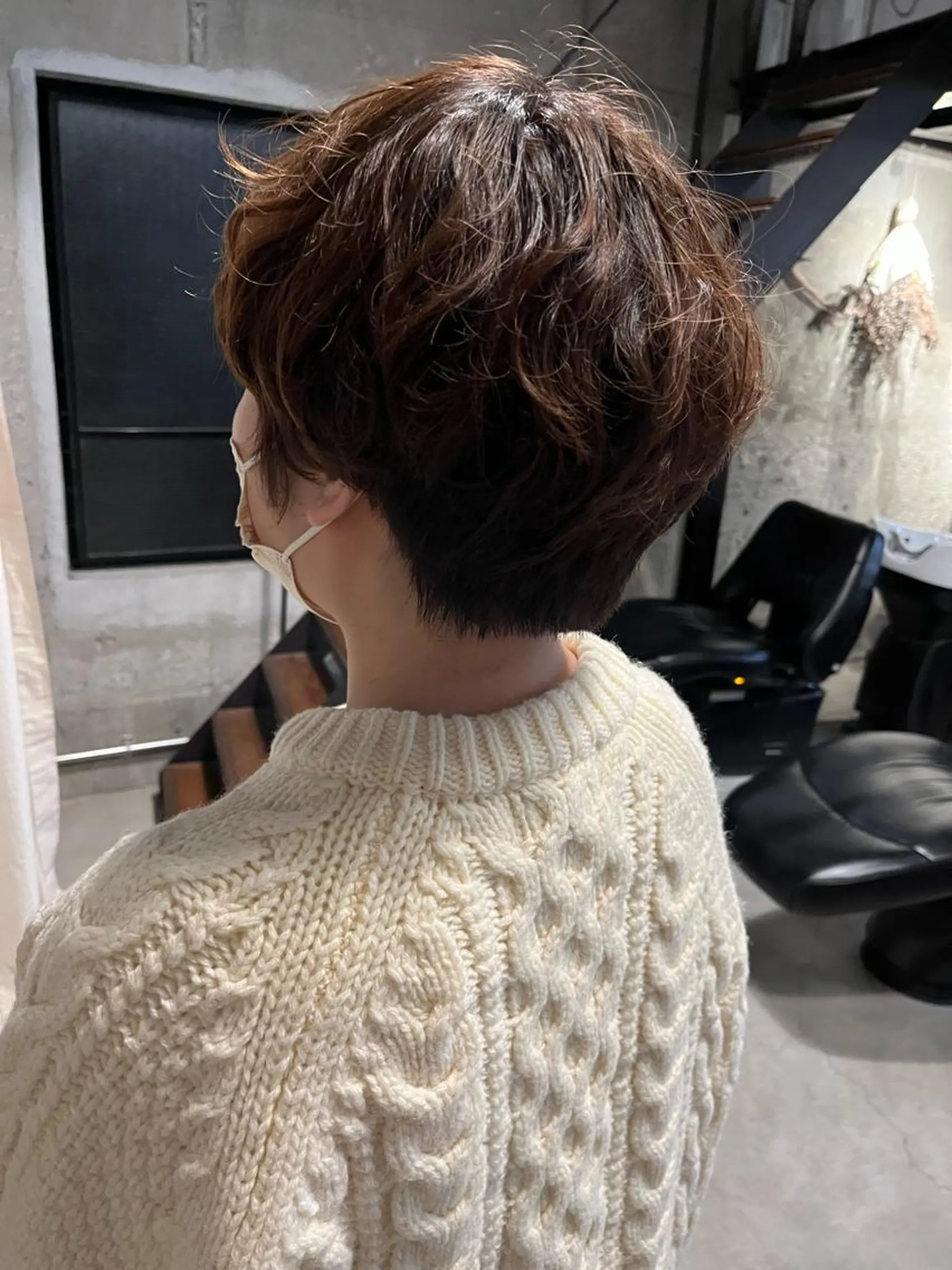 ショート ショートヘア カット 西山 紗耶香🪽 透明感カラー/ボブのヘアスタイル