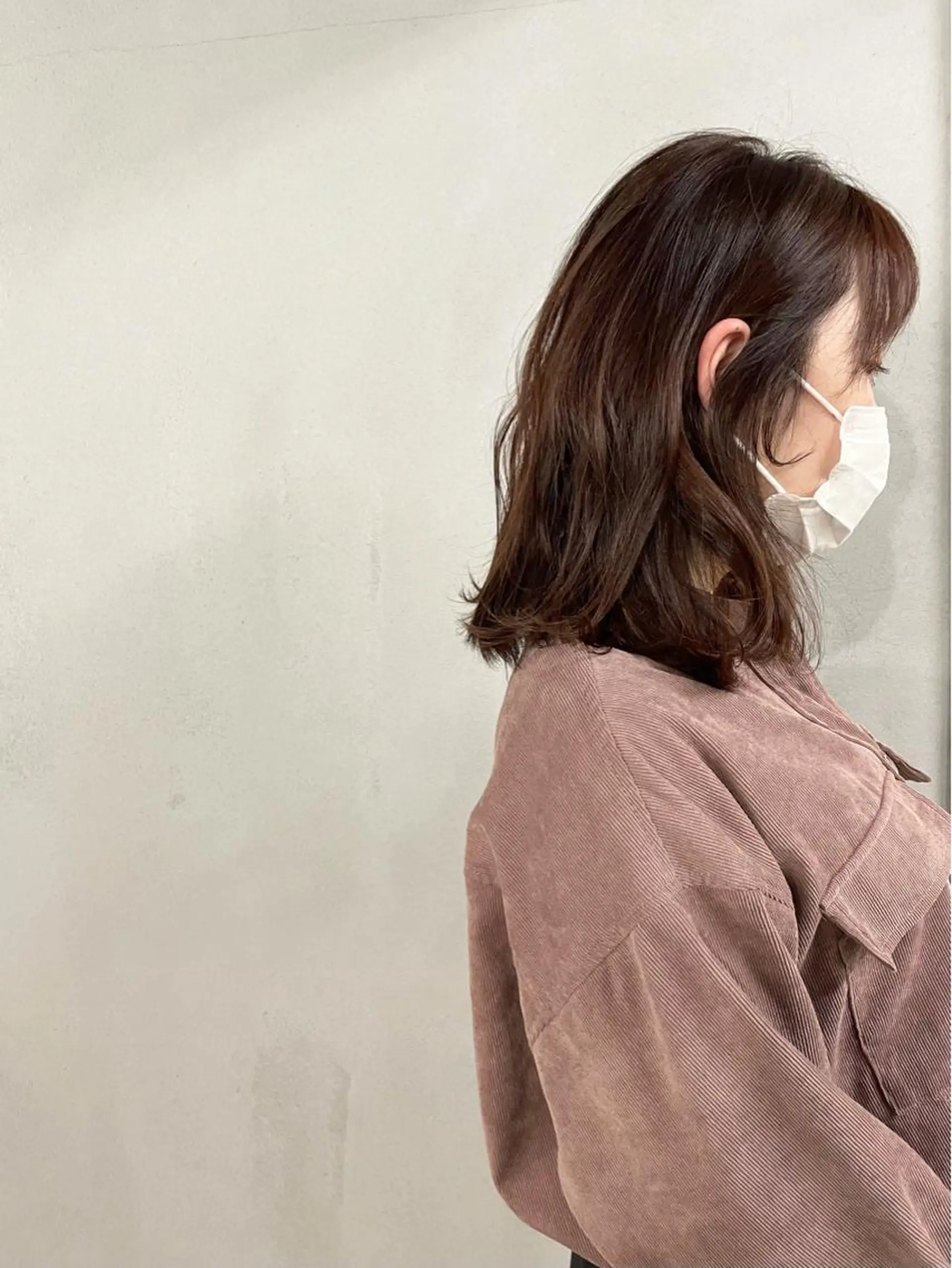 ミディアム カラー パーマ ヘアアレンジ メンズ キッズ ネイル マツエク・マツパ ブラウンカラー ピンクカラー ピンクブラウン カラーマツエク ブラウン #tag 稗田綾加のヘアスタイル