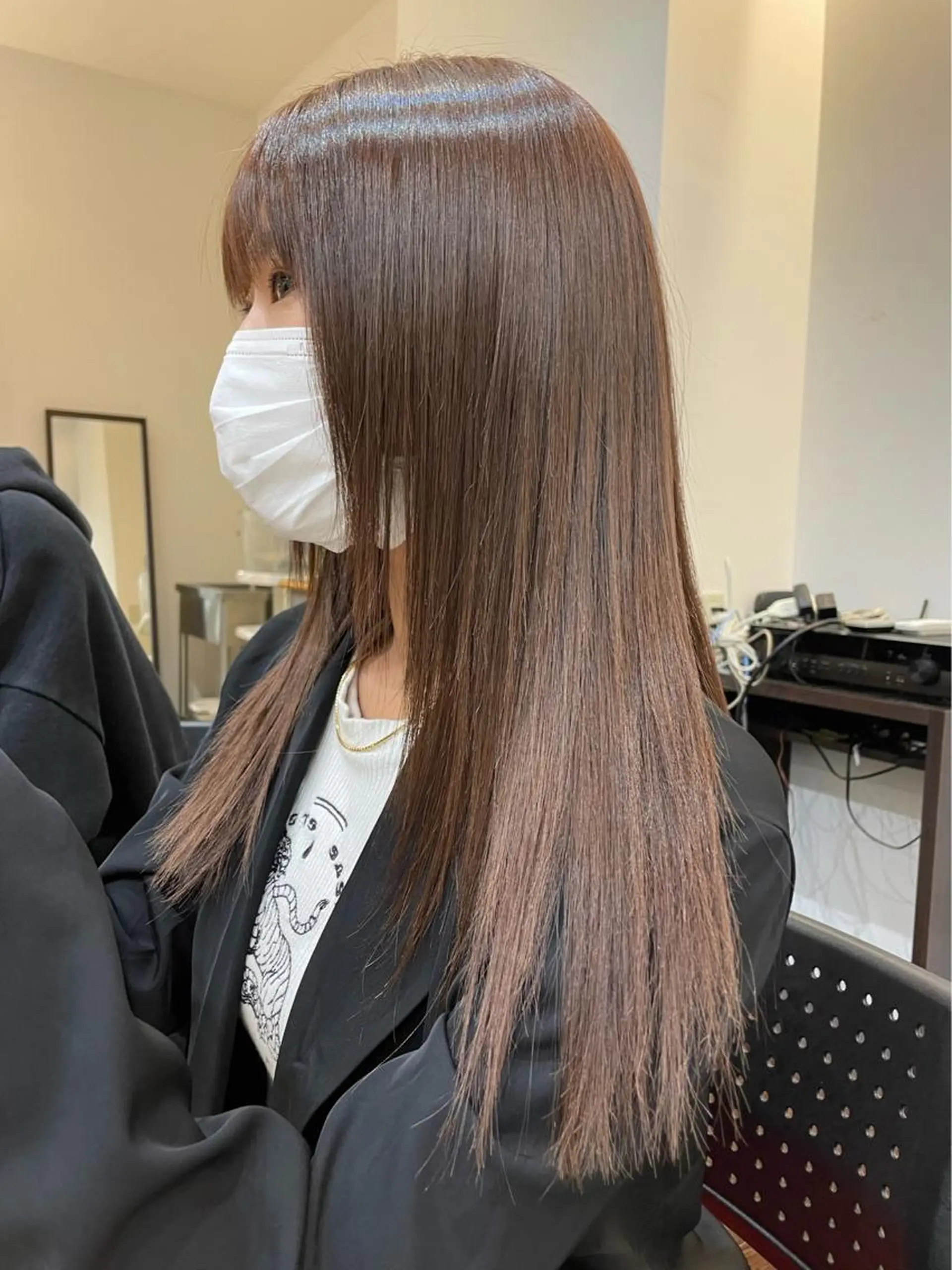 ロング カラー カット ヘアカラー トリートメント メンズ特化🏹カット パーマ/チヒロ🤍のヘアスタイル