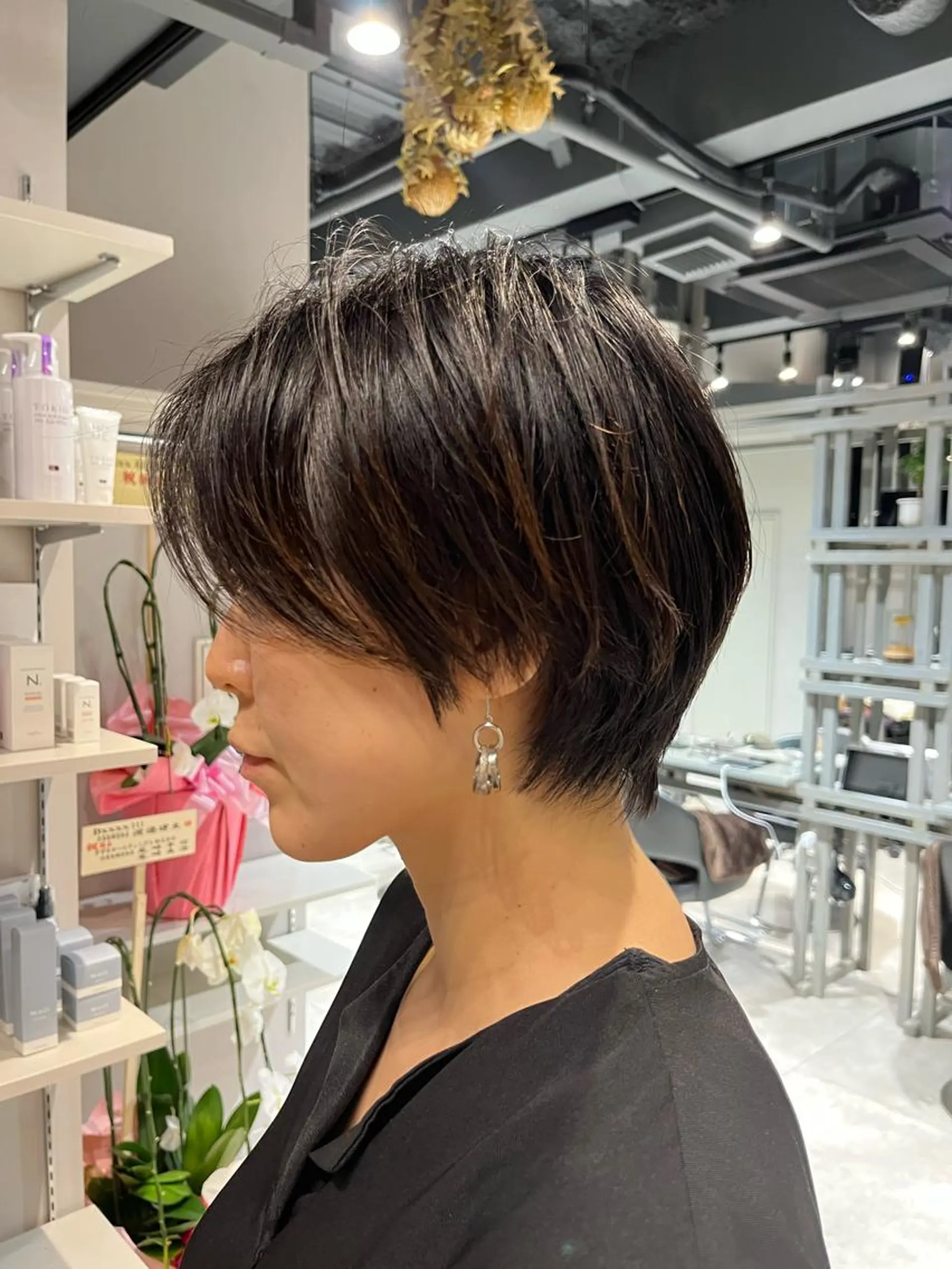 ショート ベージュ/グレージュ 恵比寿/丸山陽平のヘアスタイル