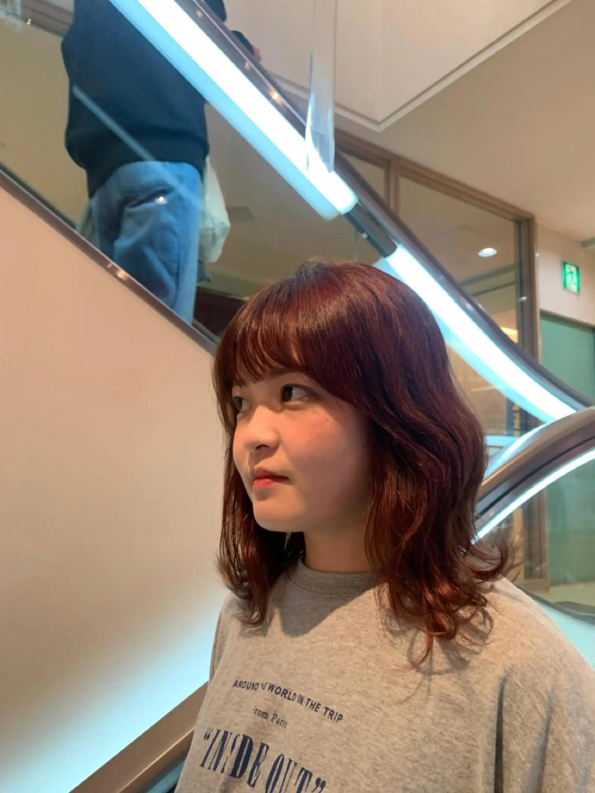 ミディアム レイヤーカット 西宮北口/みなみのヘアスタイル