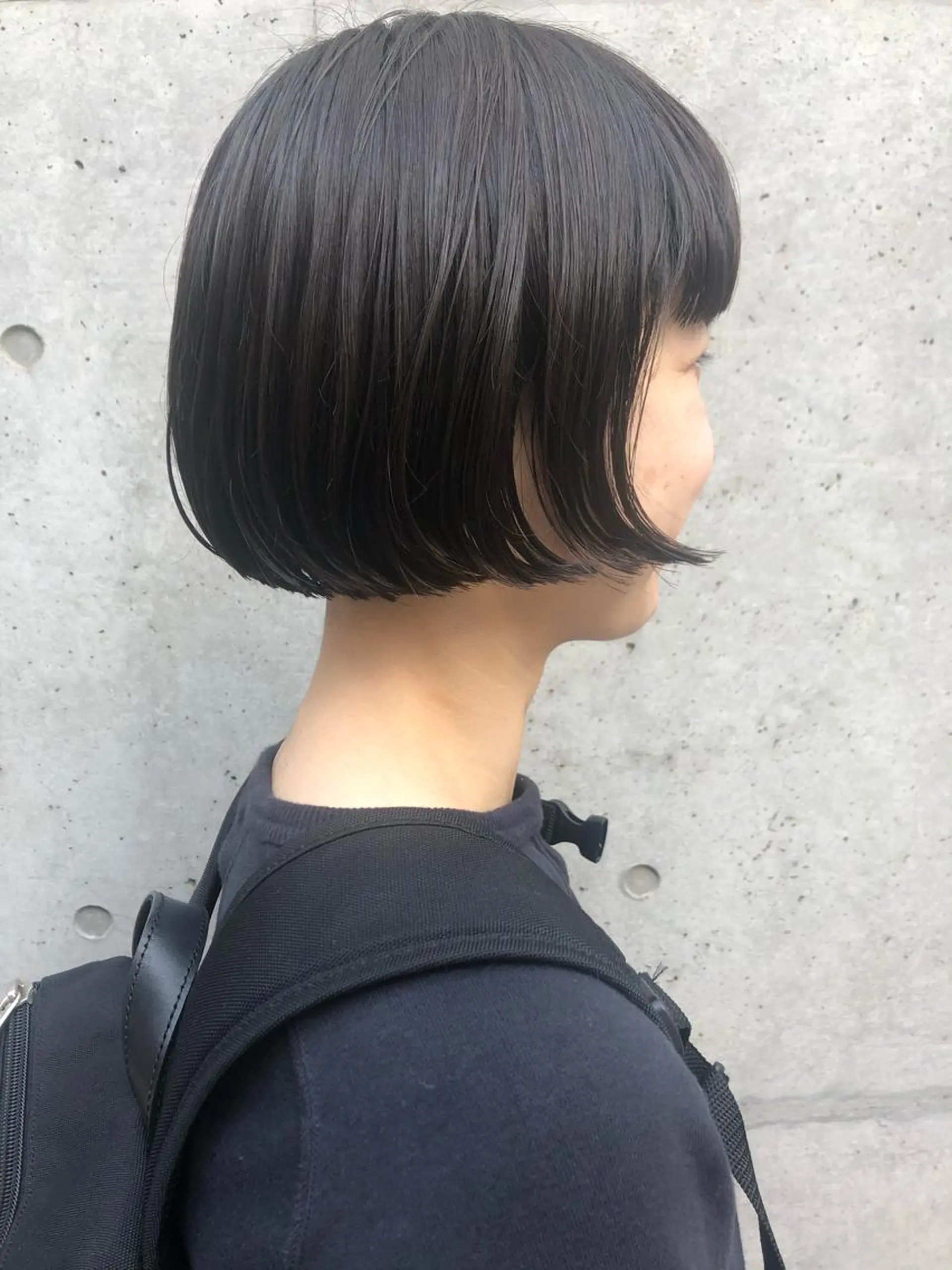 ショート カラー パーマ カット トリートメント 長井 美佳のヘアスタイル
