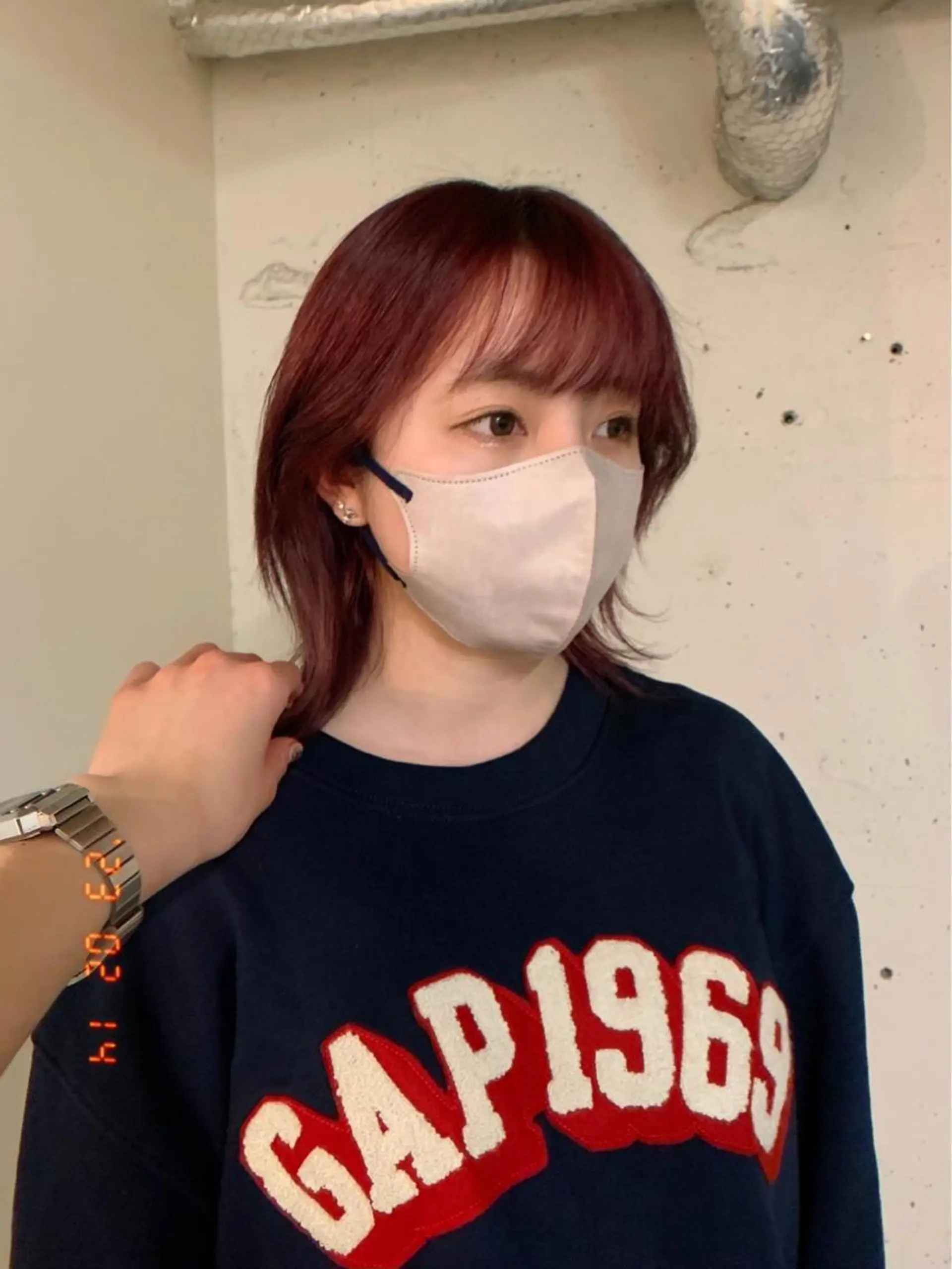 カラー ハッシュカット/ MAYAのヘアスタイル