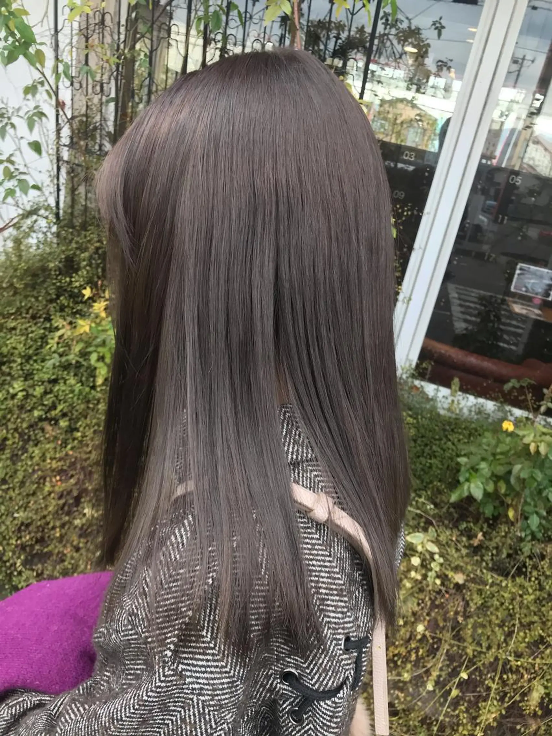 セミロング ヘアカラー 下條 真のヘアスタイル