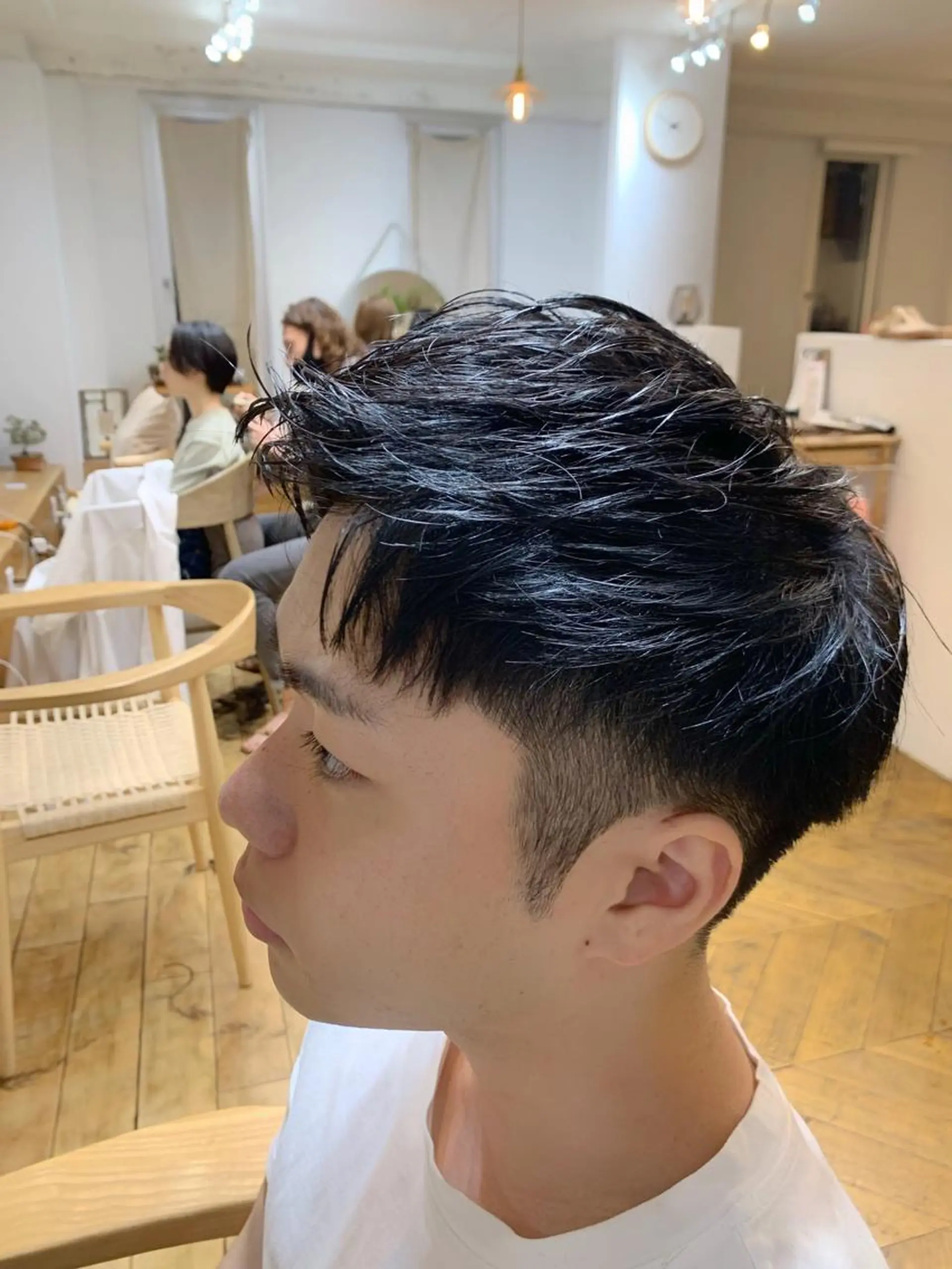 ショート メンズ モヒカン ベリーショート カット ヘアセット メンズStylist 山根慧のヘアスタイル