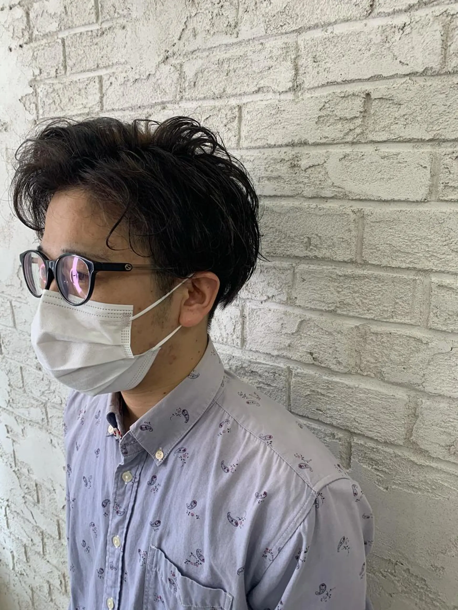 ショート カラー メンズ メンズハイライト ハイライトカラー ハイライト ブリーチ特化 ハイトーンRYOYAのヘアスタイル