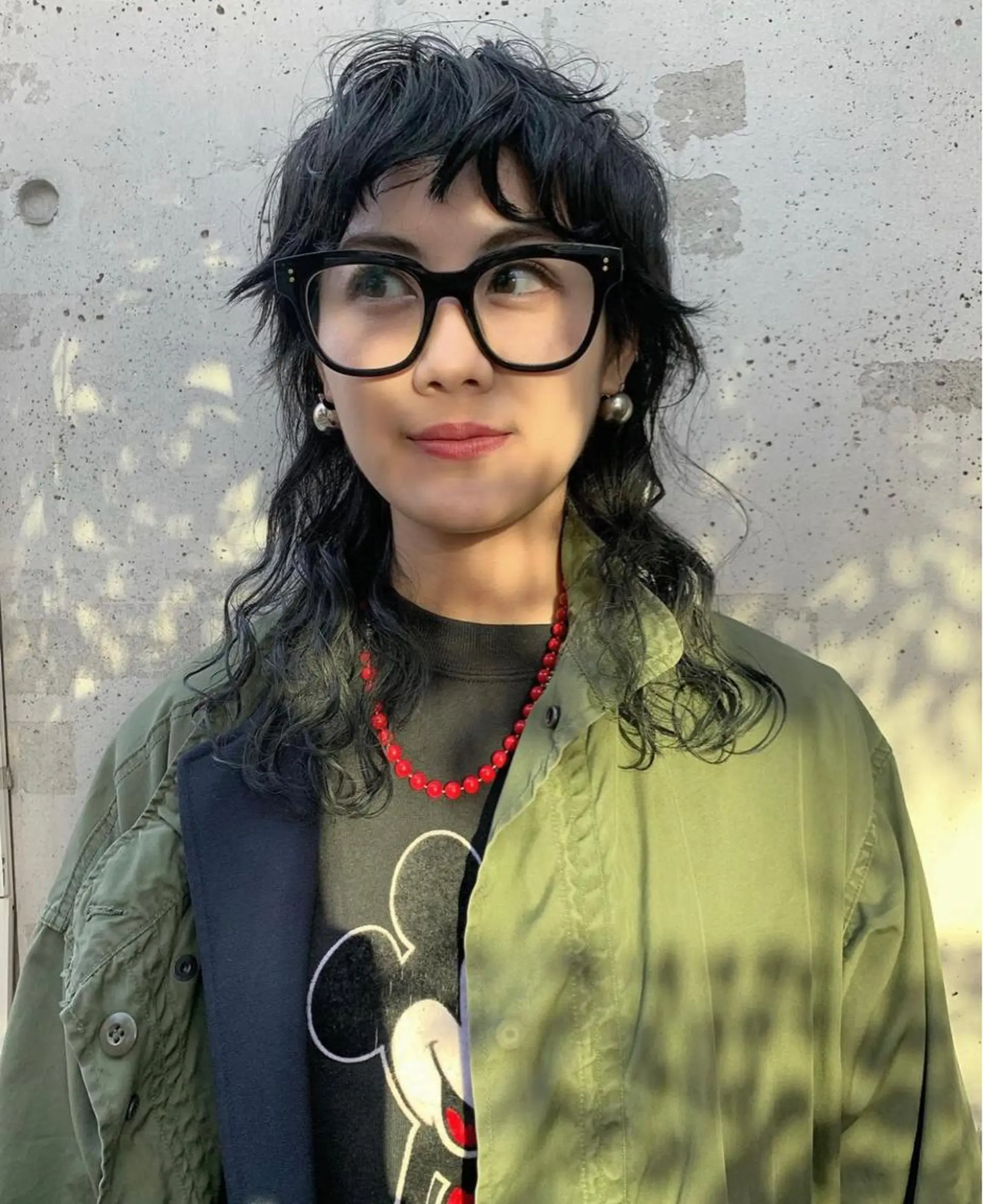 ロング パーマ レイヤーカット haco＋所属・圧倒的デザイン力 店長🎨RENAのヘアスタイル