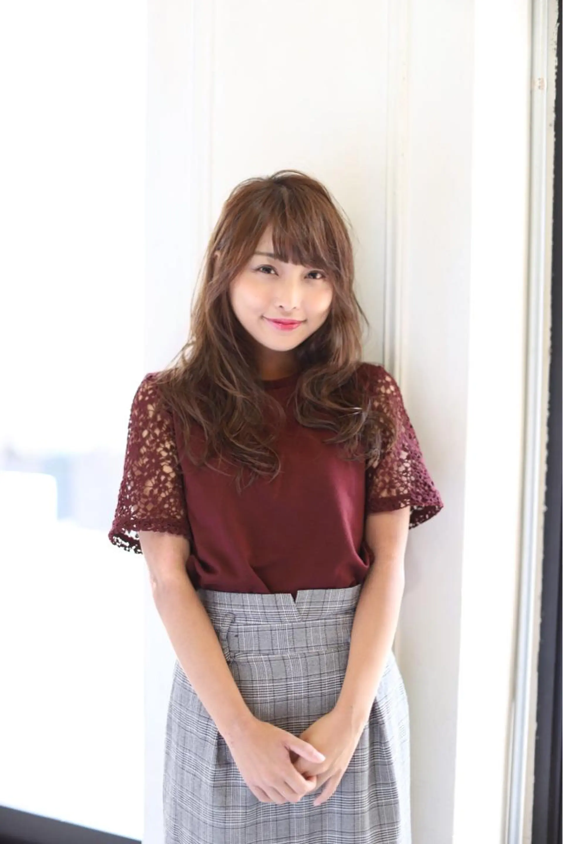 ロング カラー カット ヘアカラー トリートメント 韓国風カット/ 髪質改善 黒崎のヘアスタイル