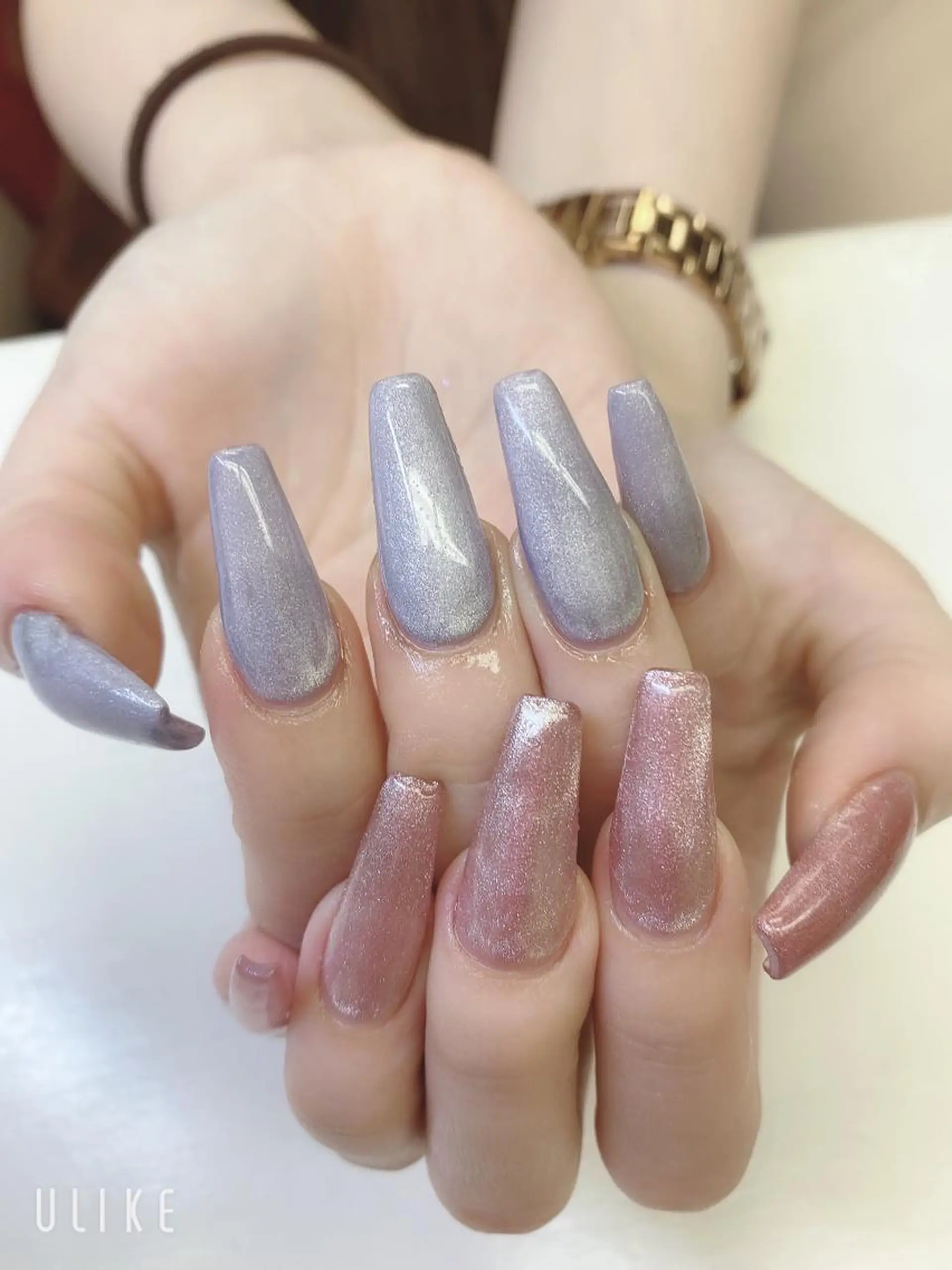 セミロング ハンドネイル JNA認定講師🌸 RIEのネイルデザイン