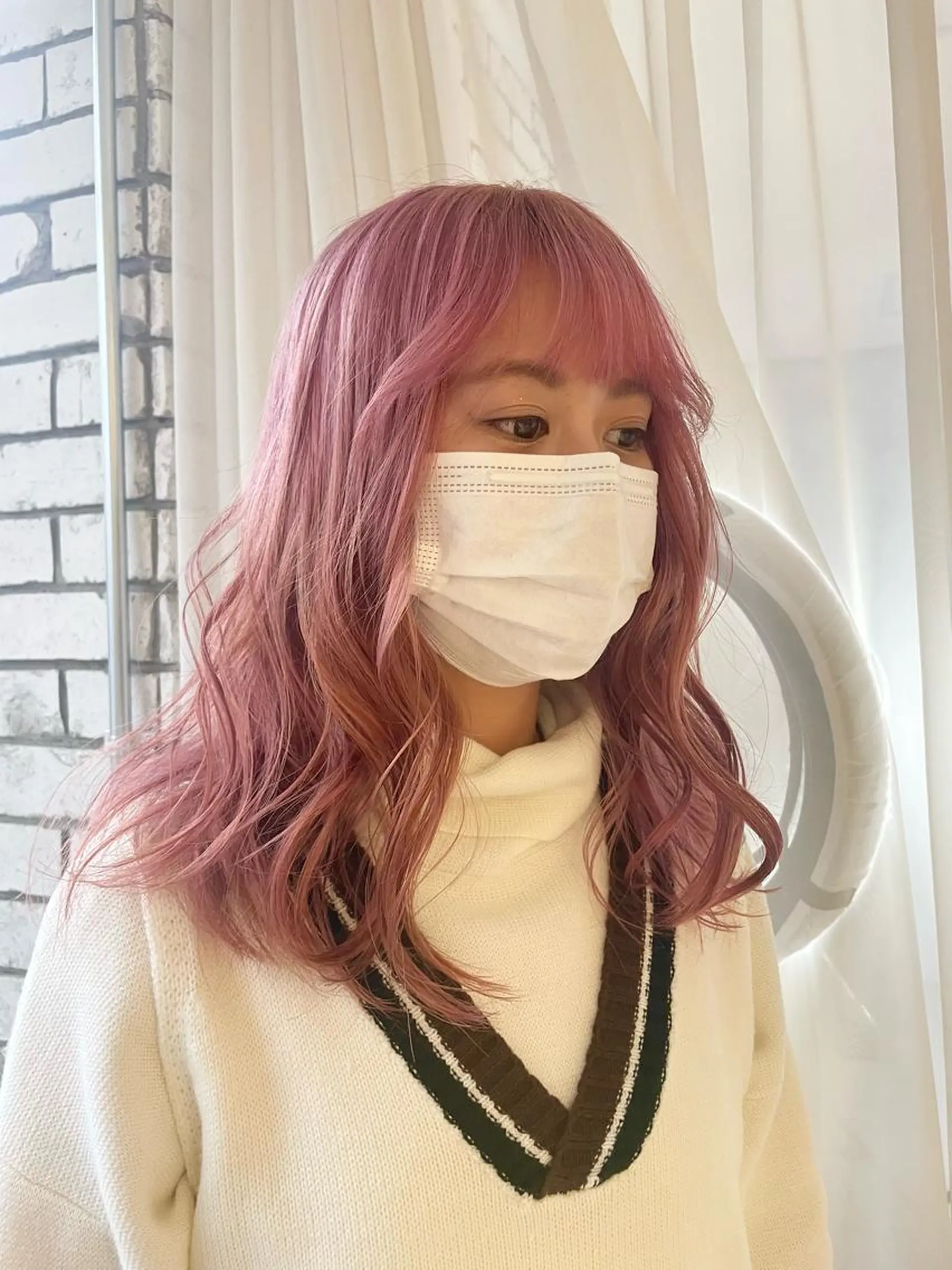 ロング カラー 艶ハイトーン👑♡ NATSUKIのヘアスタイル