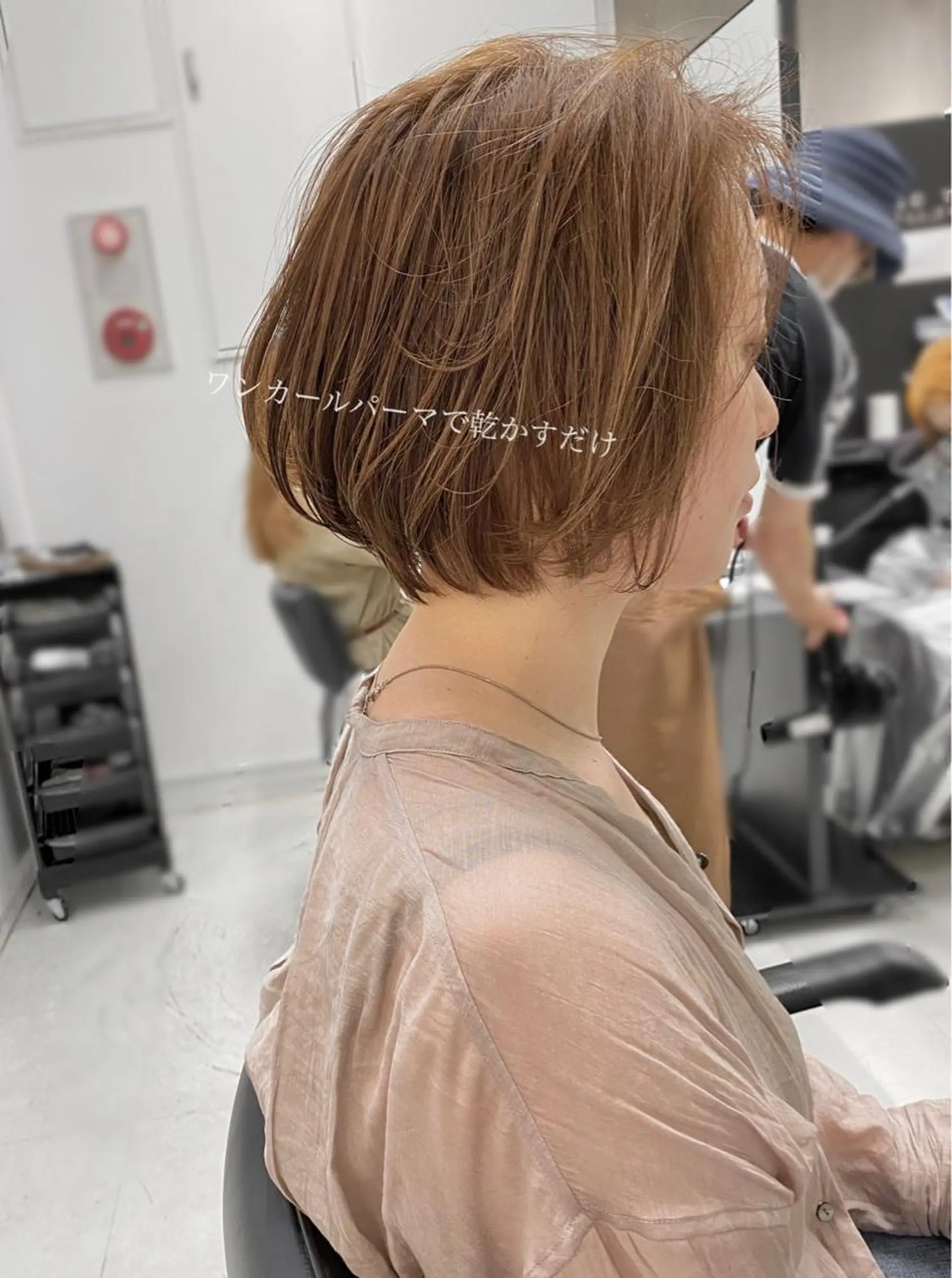 ショート パーマ ボブ ショートヘア 似合わせ専門美容師 なかじまのヘアスタイル