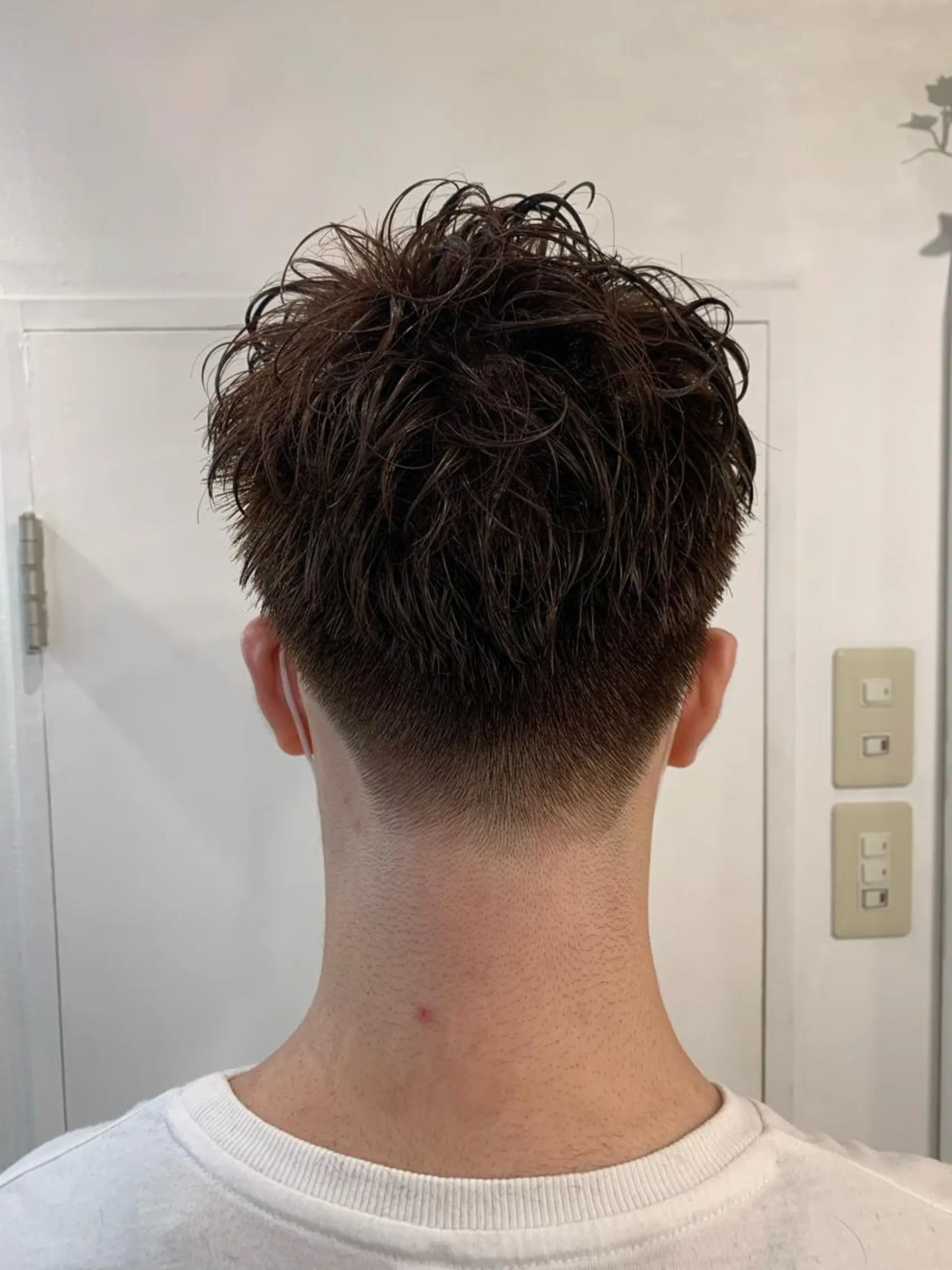 パーマ メンズ エンドウ　ミノリ🤎 /半個室/レイヤーのヘアスタイル