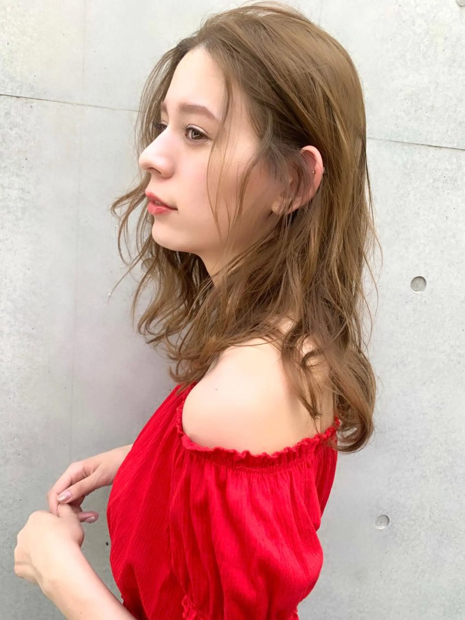 セミロング カラー 遼太郎 /渋谷アシスタントのヘアスタイル