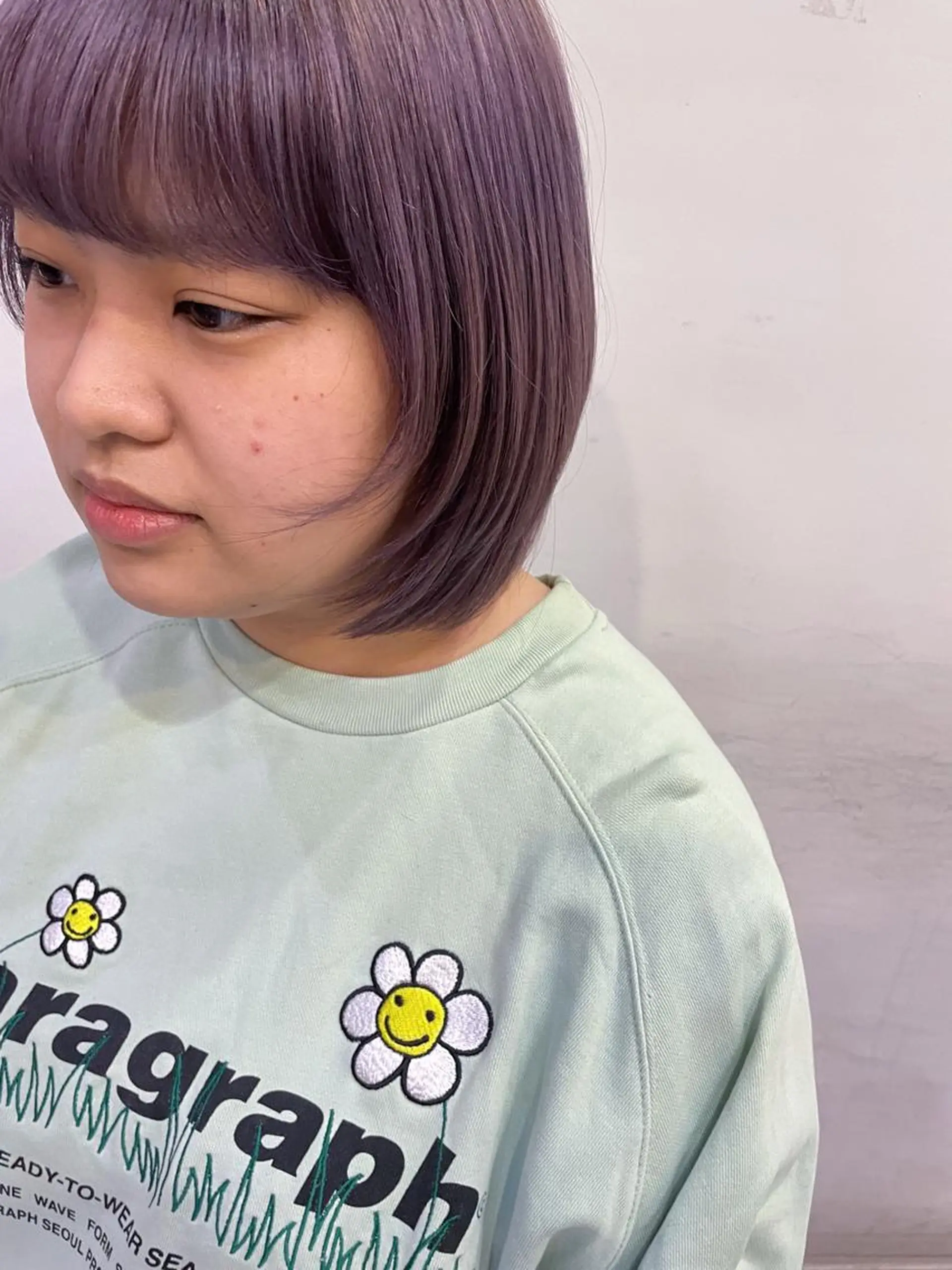 ショート カラー silo所属・silo MOKA 顔周りカット🦦のヘアスタイル