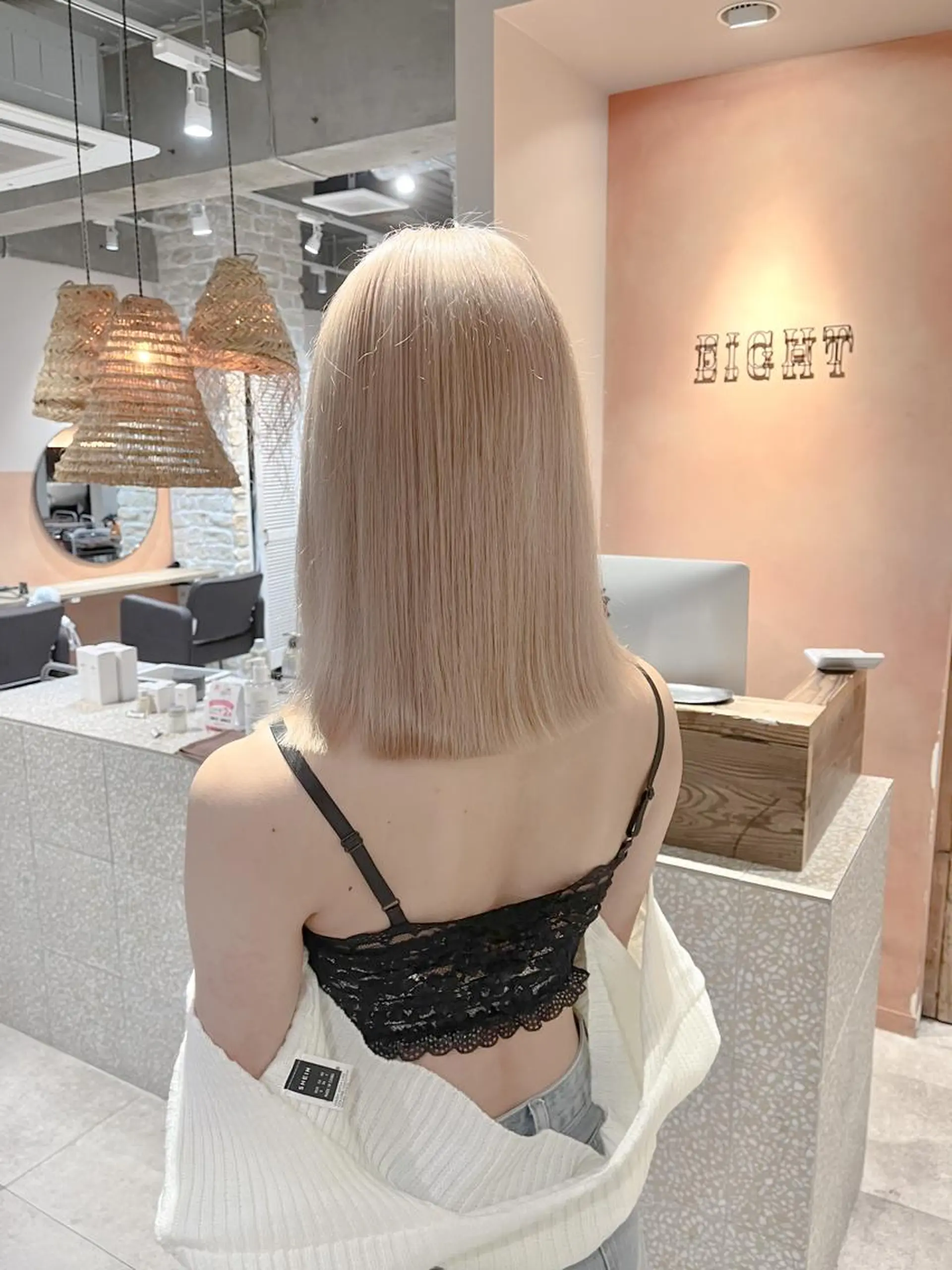 セミロング ヘアカラー トリートメント 🌈モテ色 村上のぶきのヘアスタイル