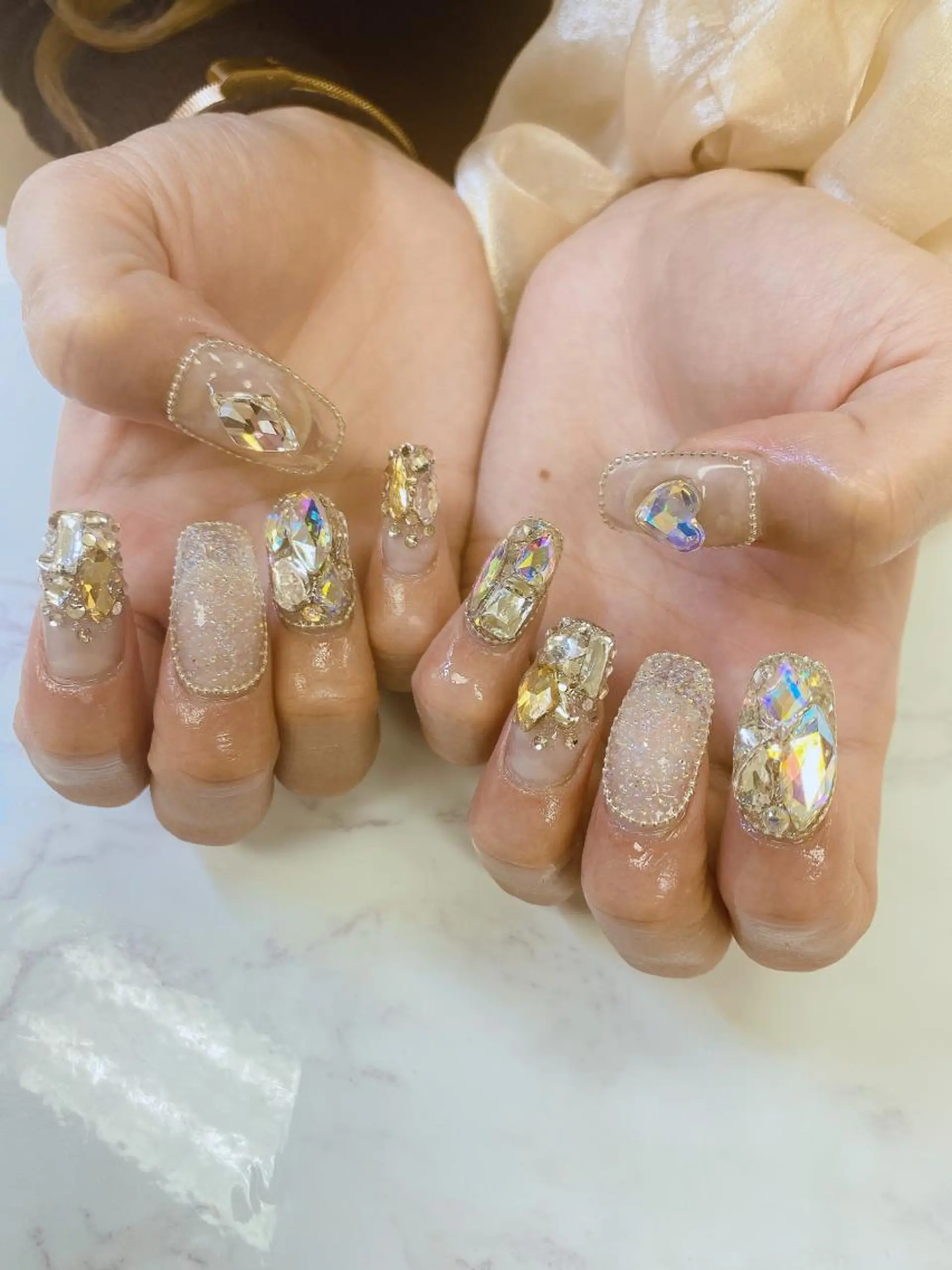 ミディアム ハンドネイル JNA認定講師🌸 RIEのネイルデザイン